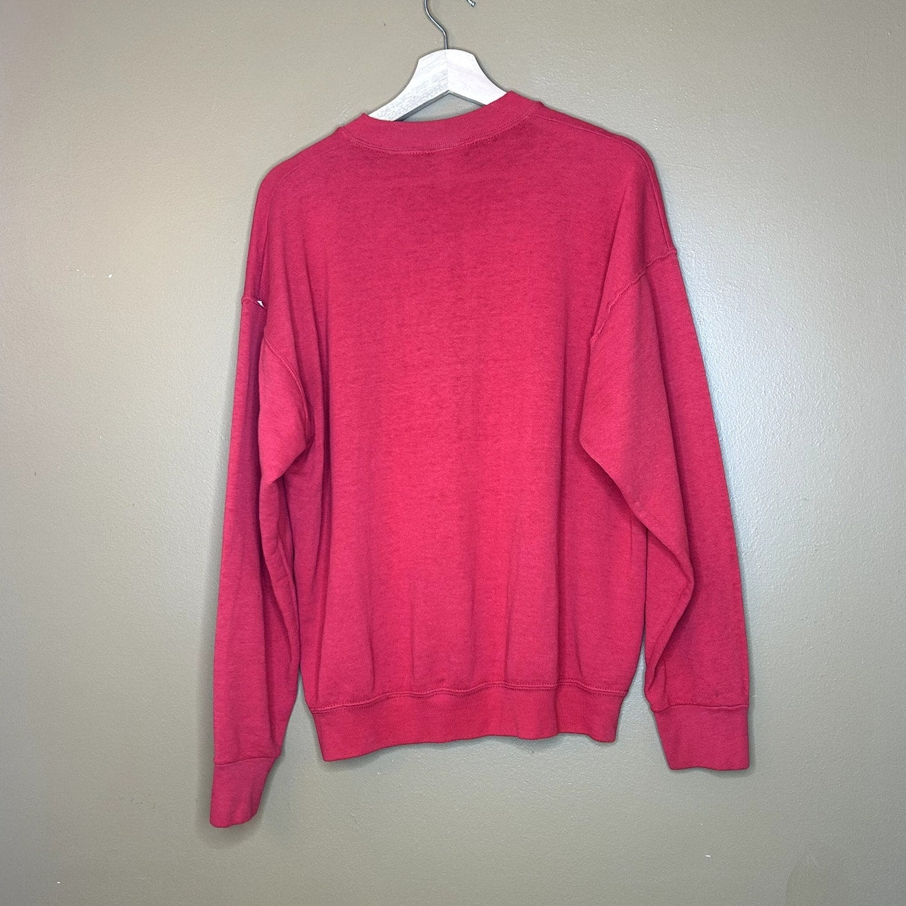 Vintage 90s Red Disney Mickey Mouse Crewneck
