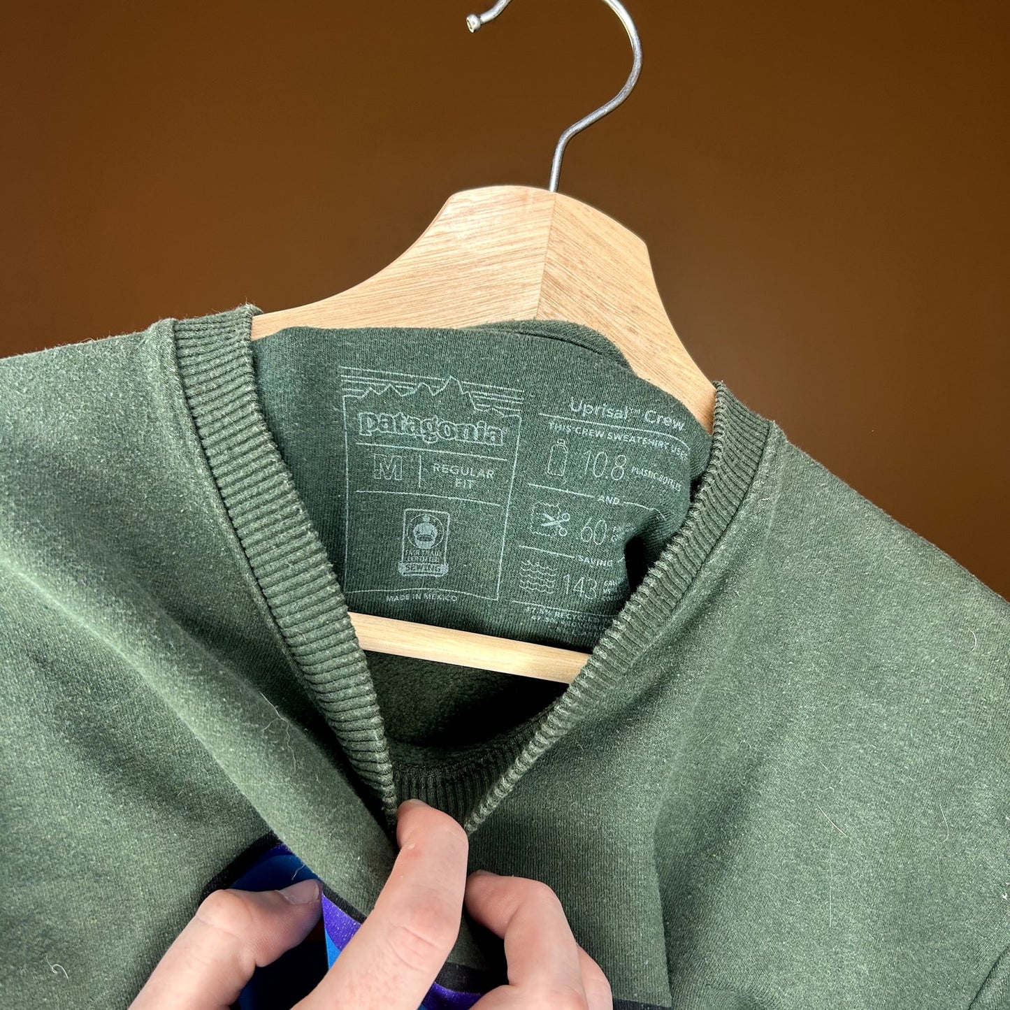 Patagonia Green Crewneck Medium