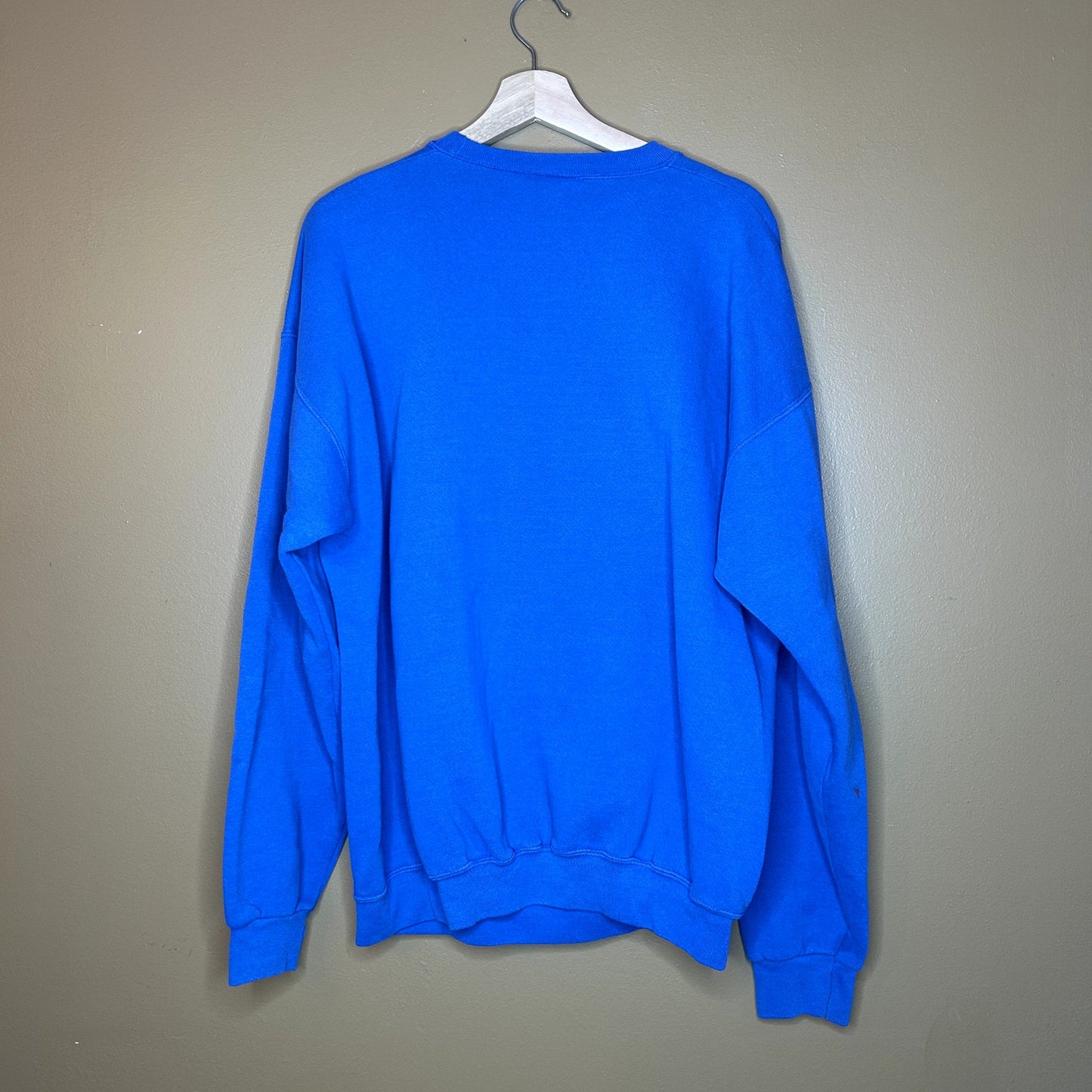 Vintage 90s Football Helmet Crewneck Janesville Craig