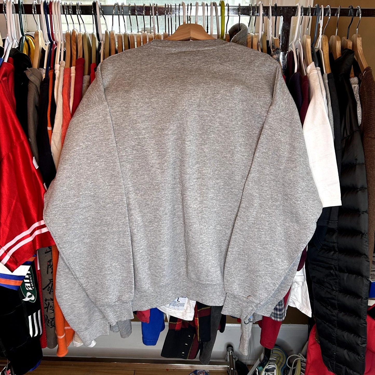 Y2K Gray Packers Crewneck XL