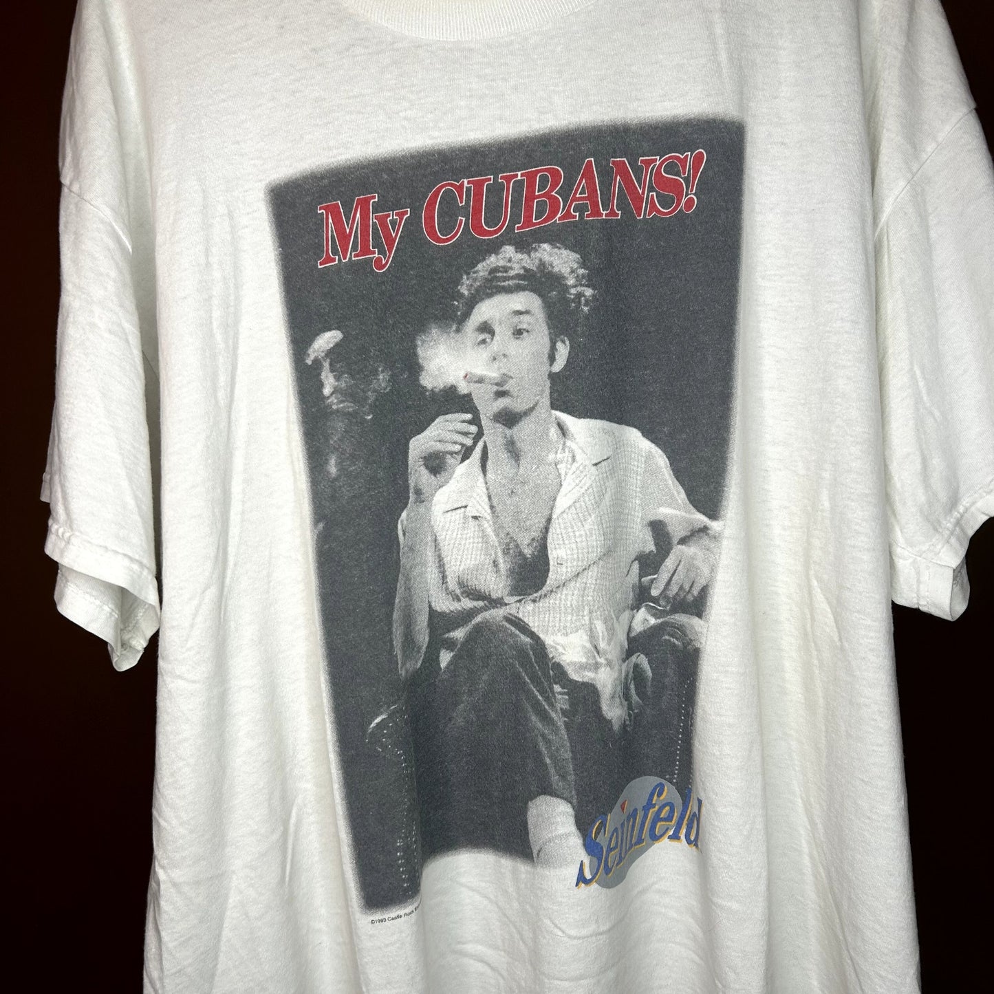 Vintage 90s Seinfeld Kramer "My Cubans" T-Shirt