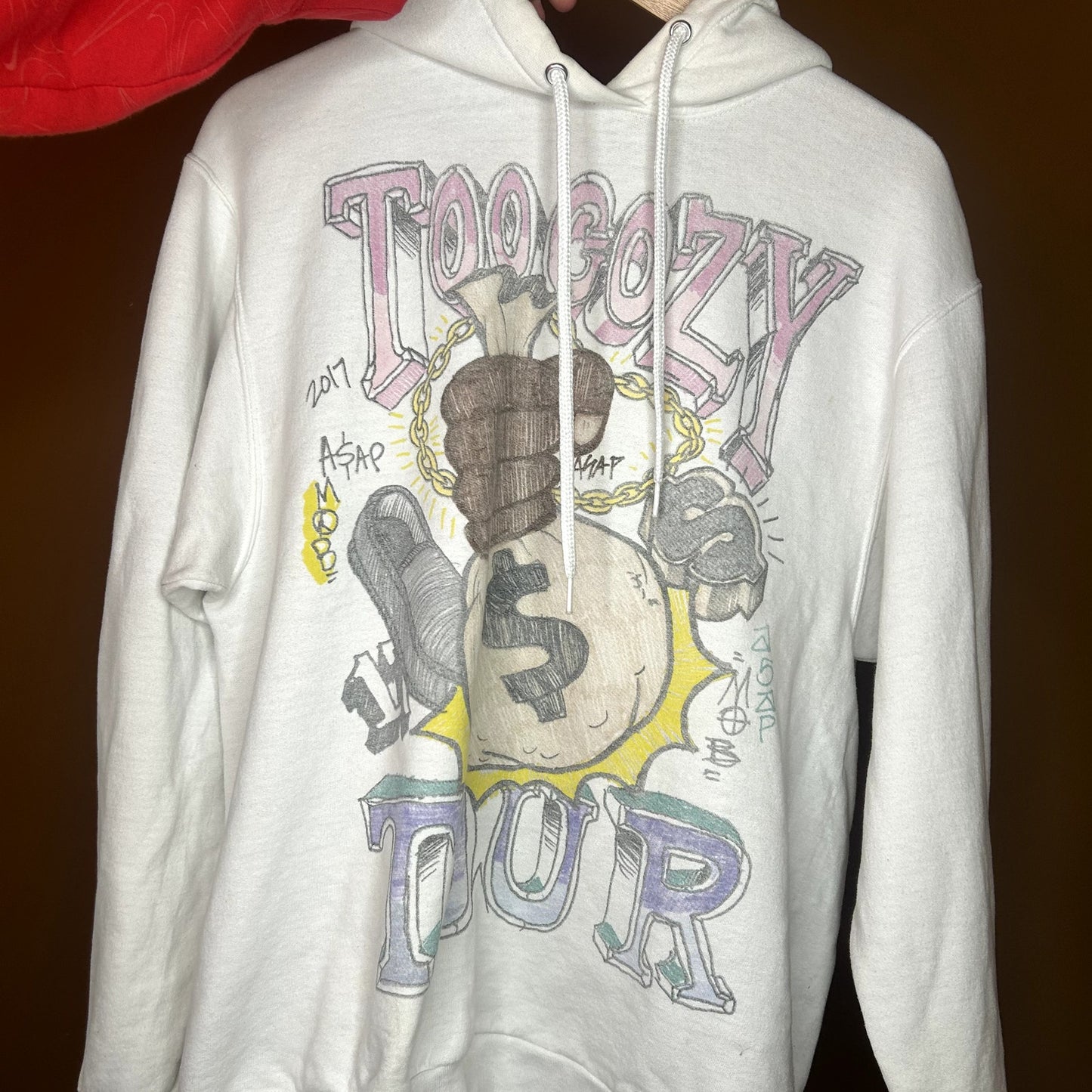 Rare Asap Mob Too Cozy Tour Hoodie RARE