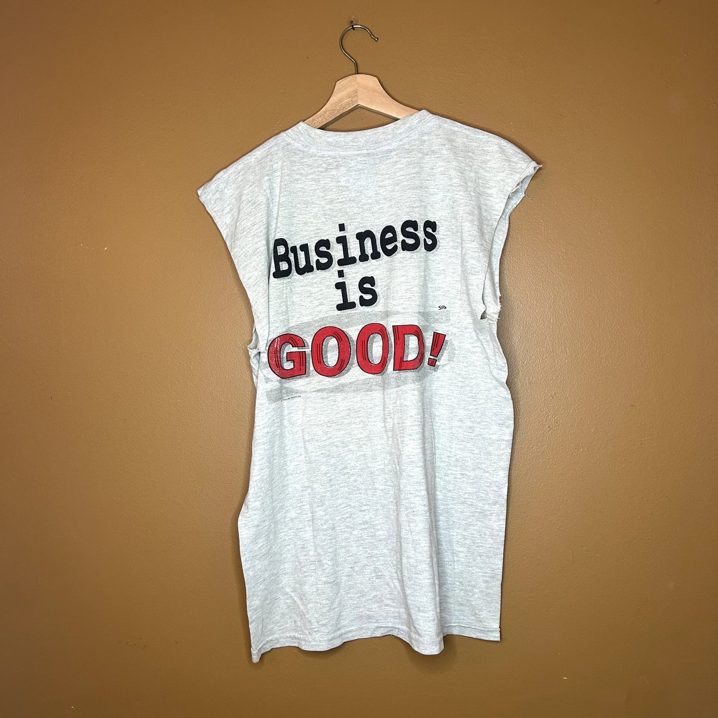 Vintage 90s Cut Off Funny Gym T-Shirt