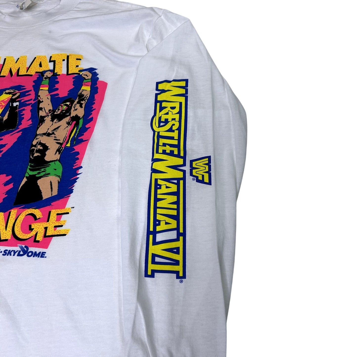 WWF Wrestlemania Vintage Original Long Sleeve Hulk Hogan