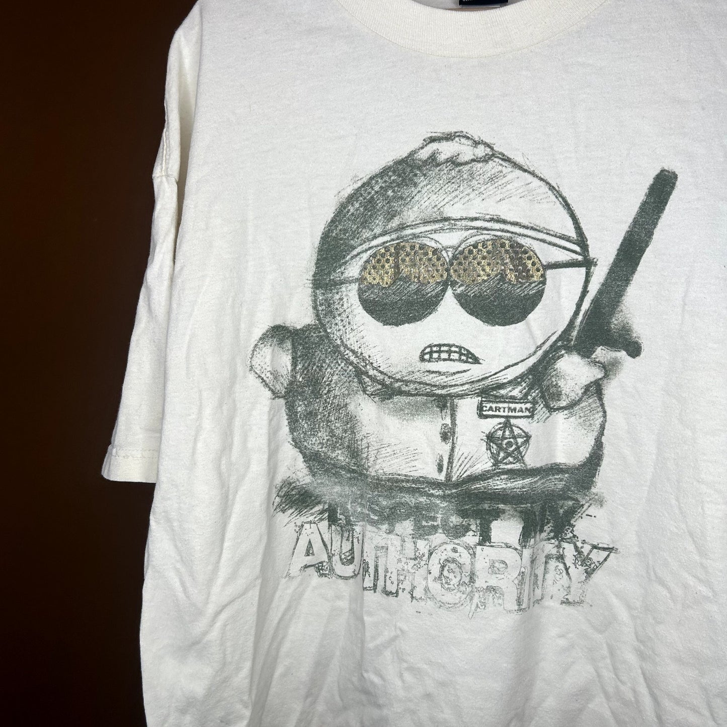 Y2K Eric Cartman Authority T-Shirt