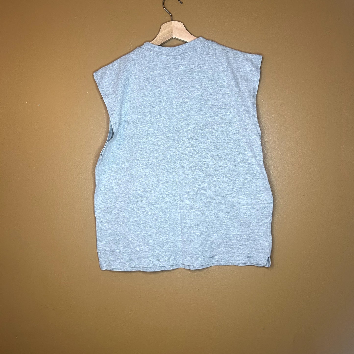Y2K Gray Green Bay Packers Tank Top Medium