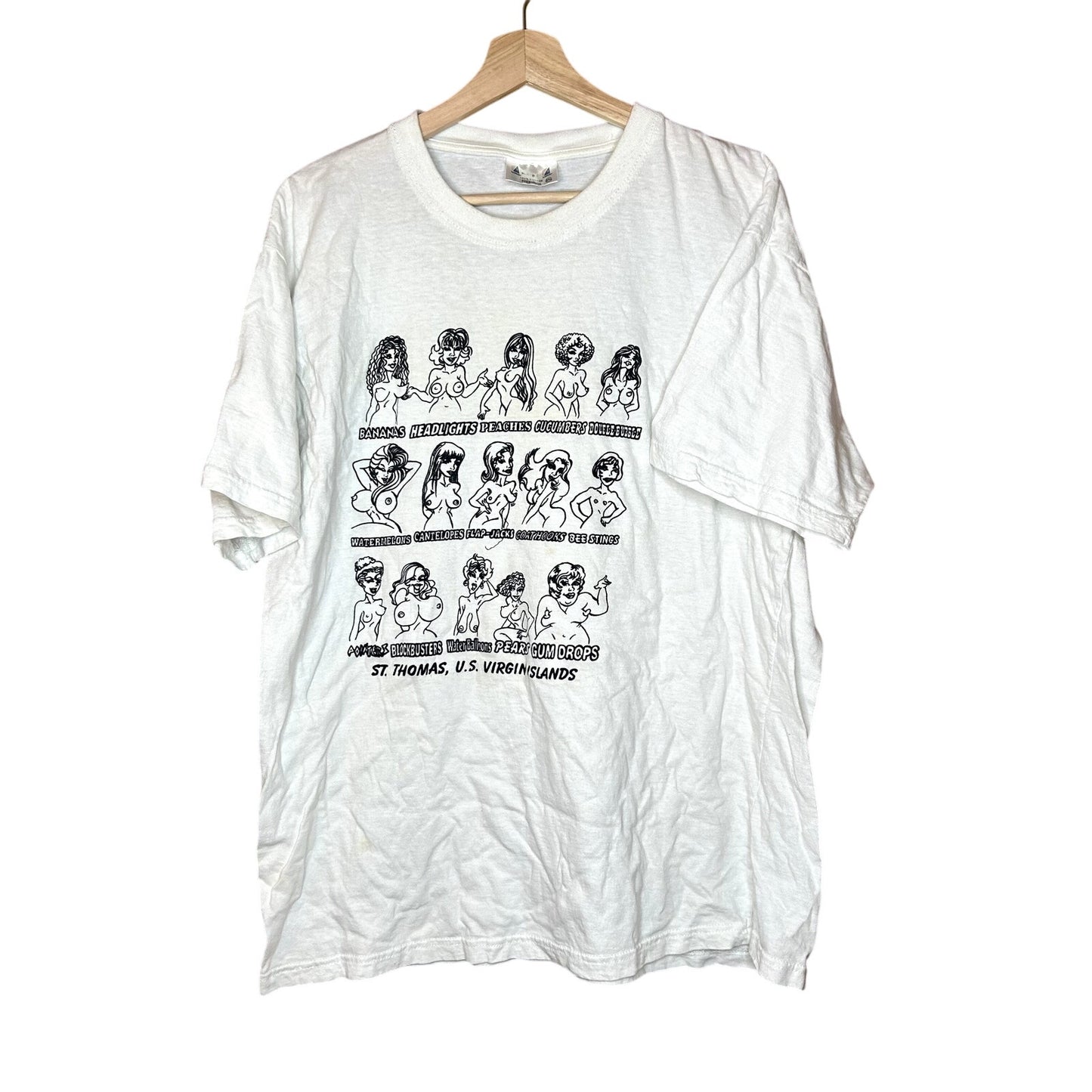 Vintage 90s Funny T*tties T-Shirt