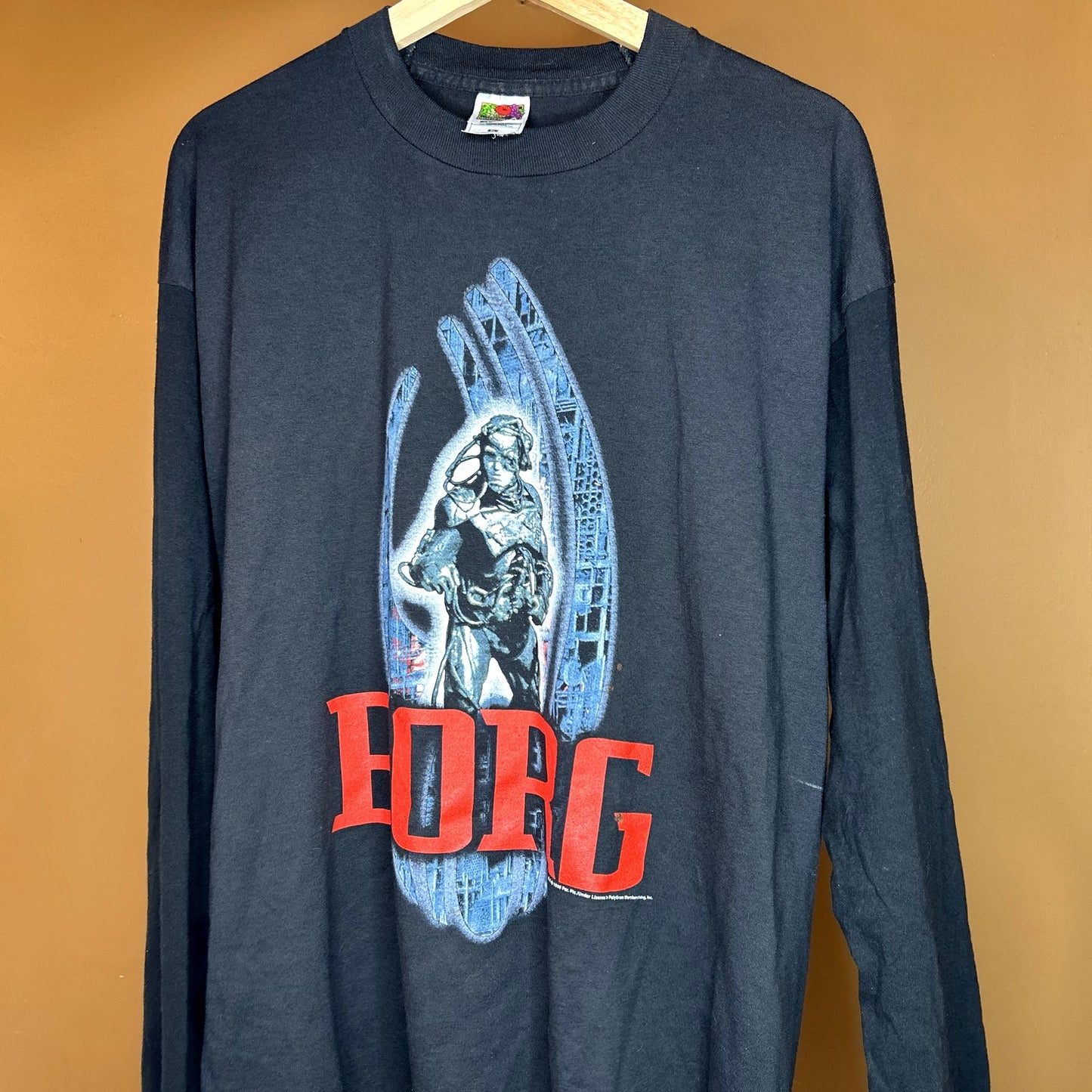 Vintage 1996 Star Trek Borg Long Sleeve T-Shirt