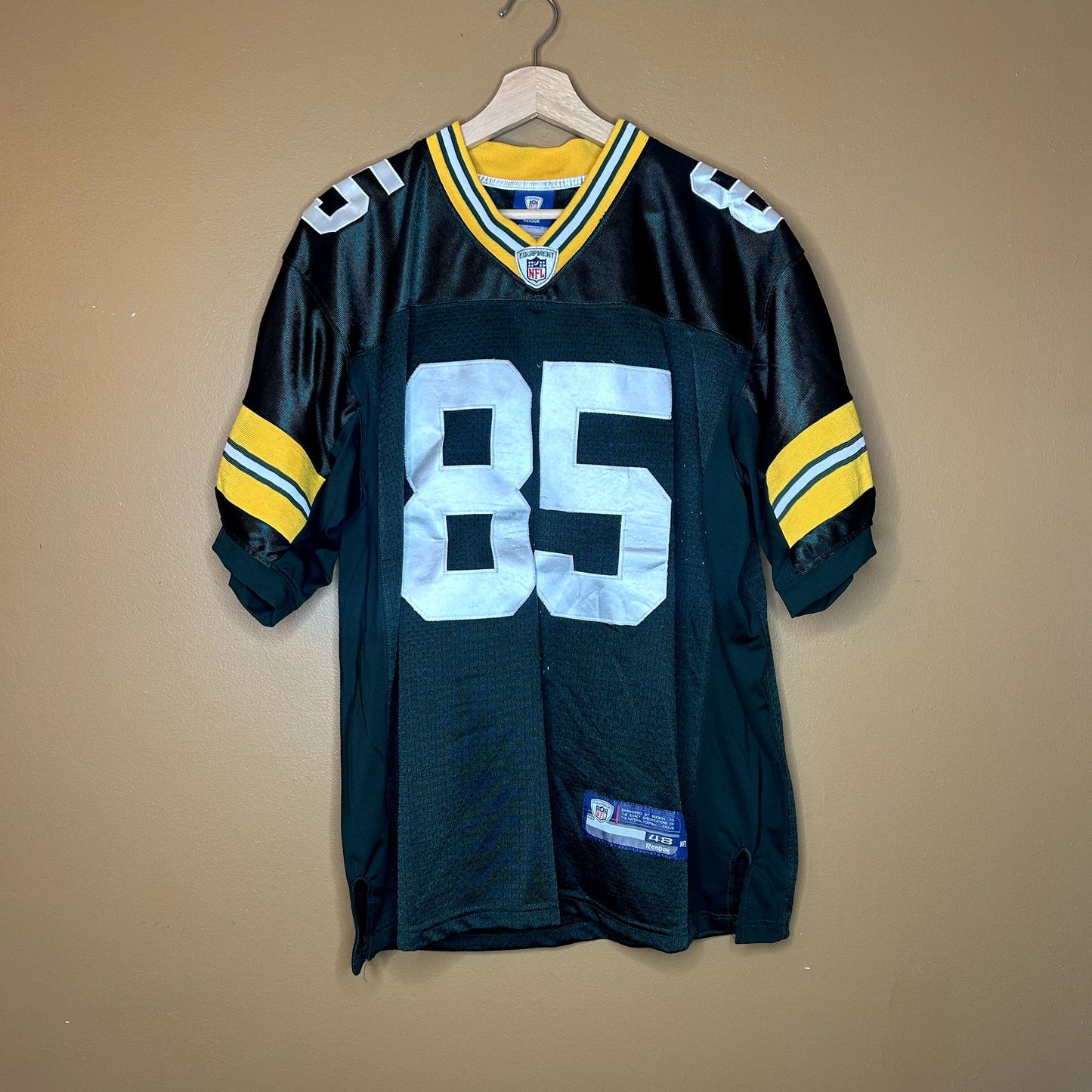 Y2K Green Bay Packers Greg Jennings Reebok Jersey