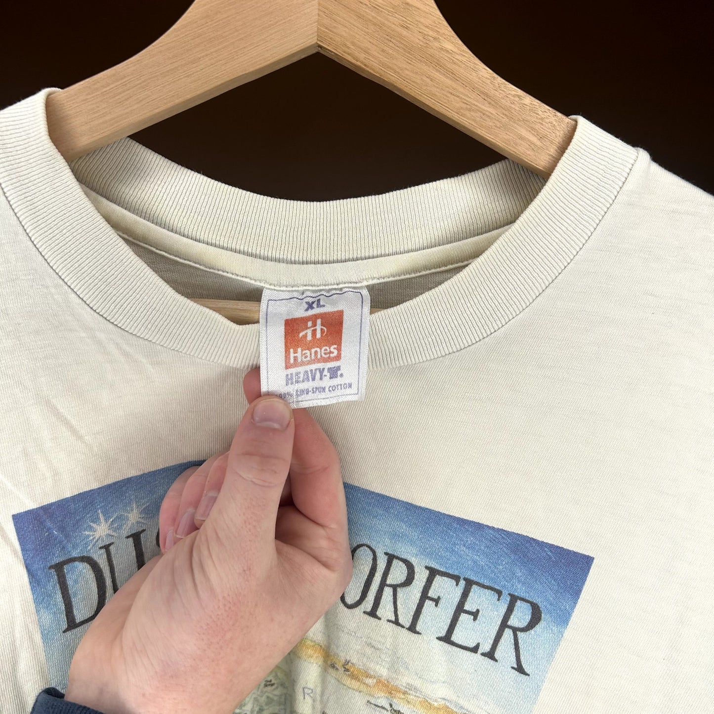 VIntage 90s Foreign Art T-Shirt XL