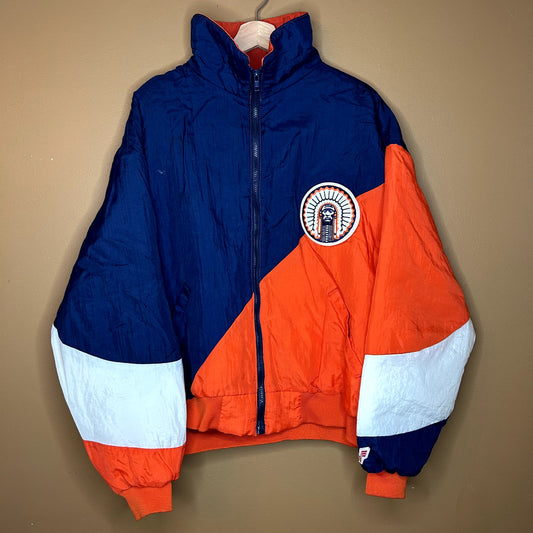 Vintage 90s University of Illinois Illini Jacket XL