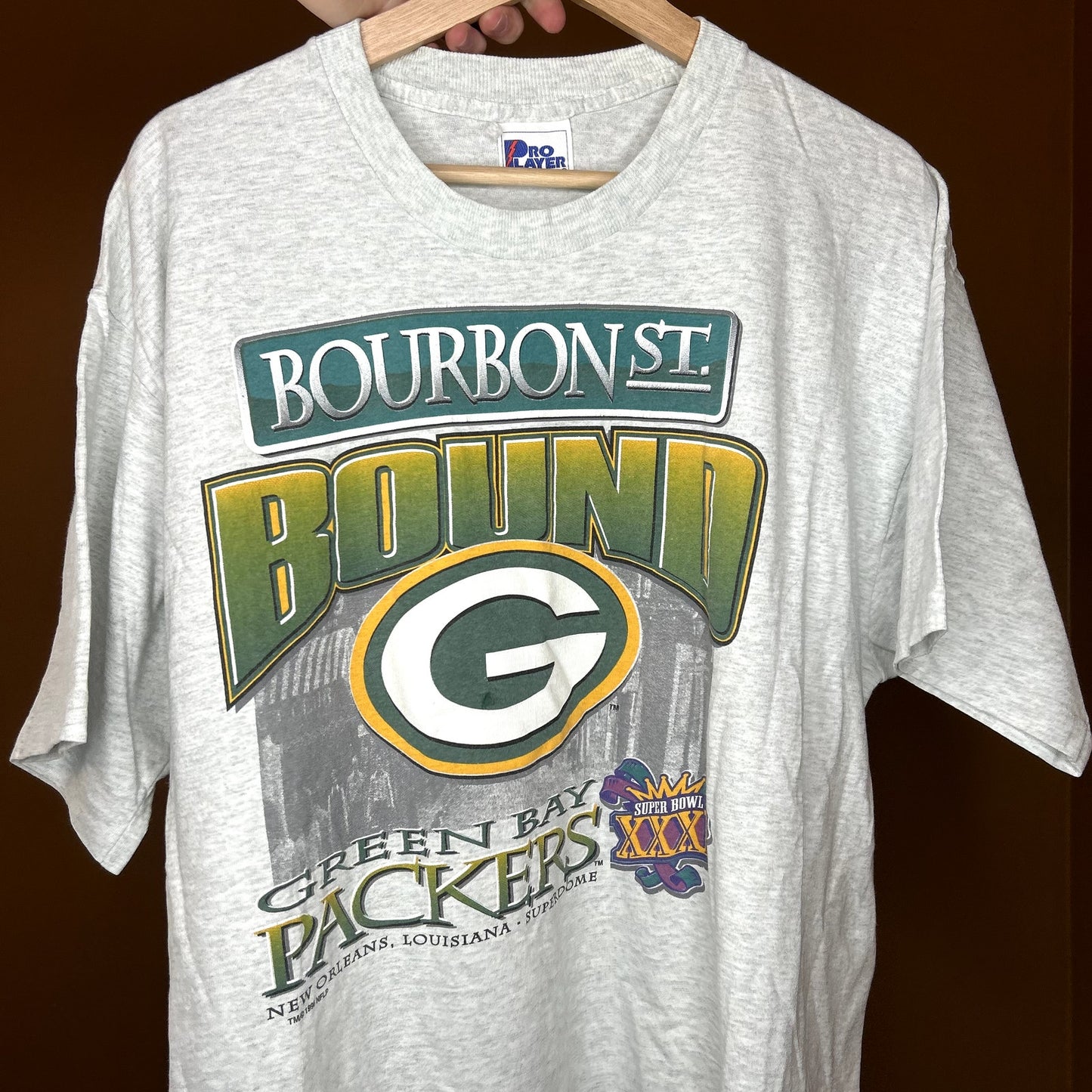 Vintage 1997 Packers Super Bowl New Orleans T-Shirt