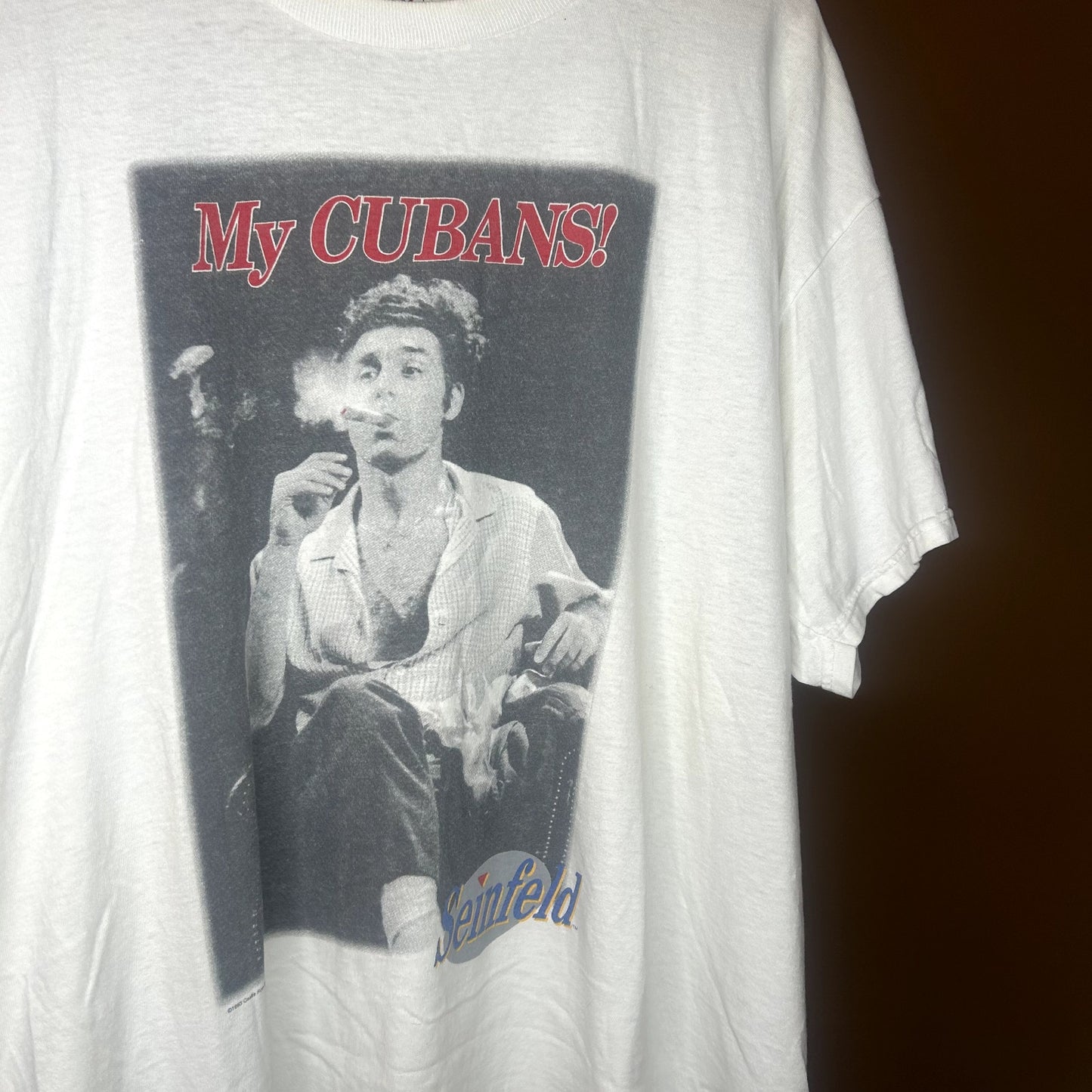 Vintage 90s Seinfeld Kramer "My Cubans" T-Shirt