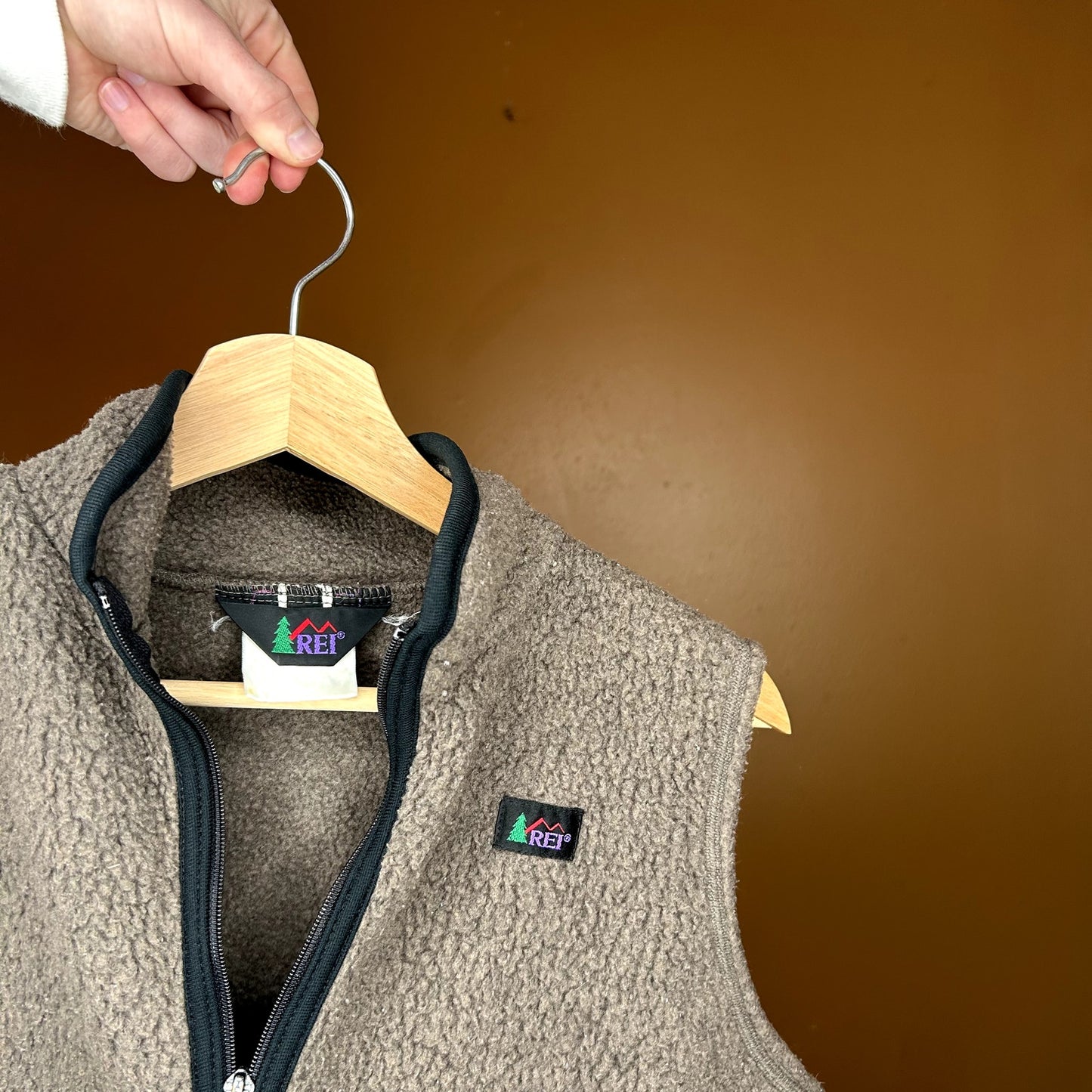 Vintage 90s REI Gray Fleece Vest