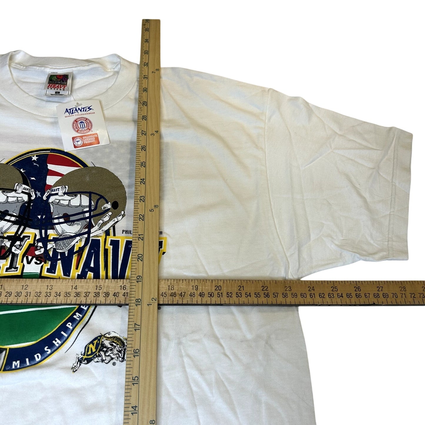 Vintage 90s Army Vs Navy Deadstock T-shirt