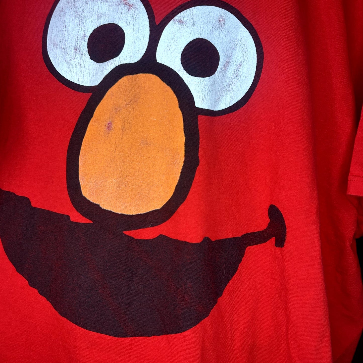 Y2K Big Face Elmo T-Shirt XXL