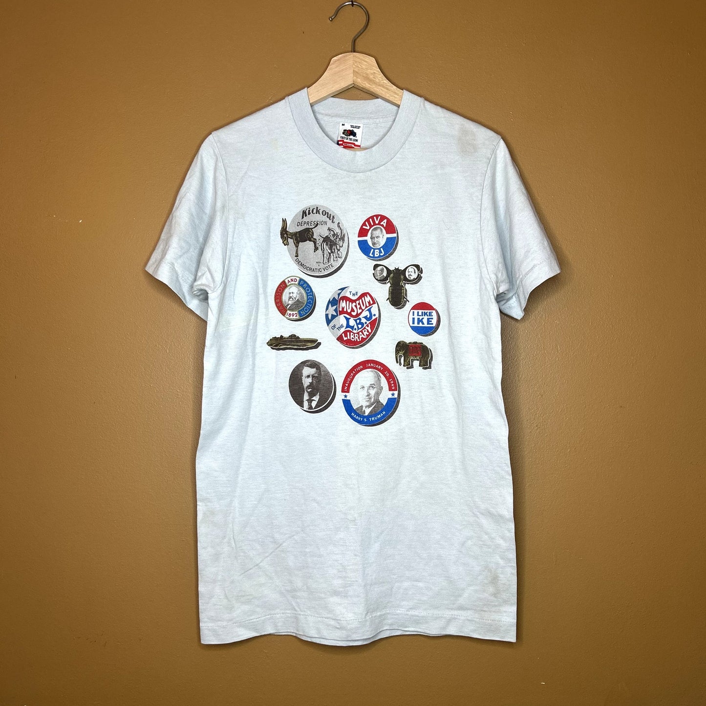 Vintage 90s Democratic Political T-Shirt