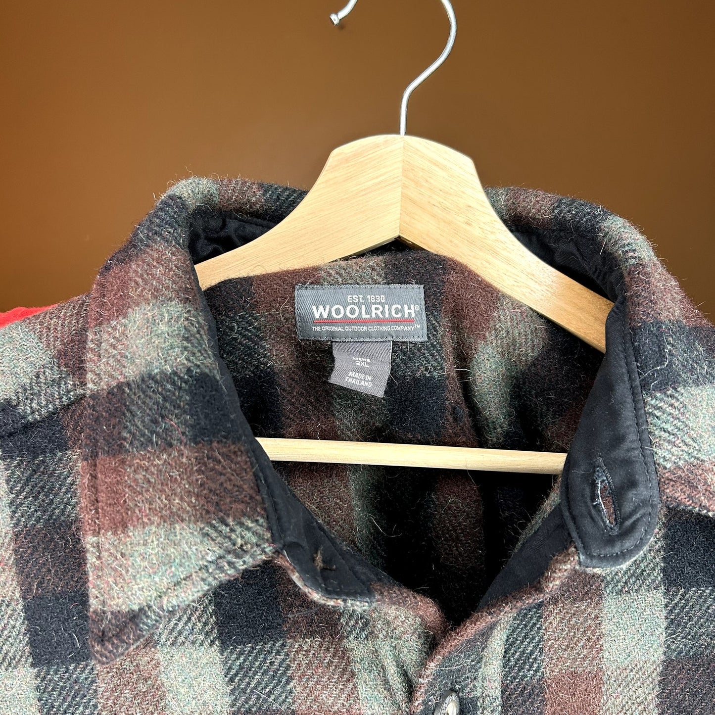 Woolrich Shacket Flannel With Pockets XXL