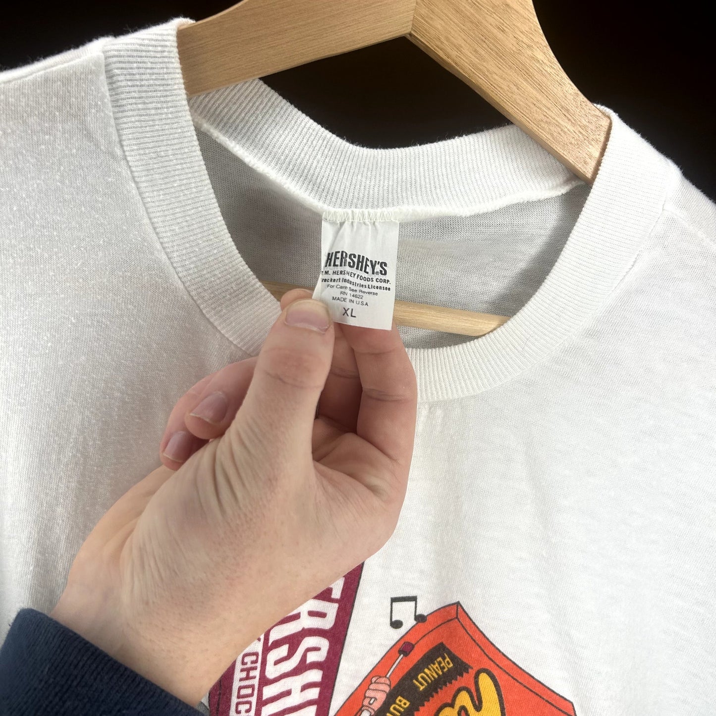 VIntage 90s Snacks Candy Promo T-Shirt XL