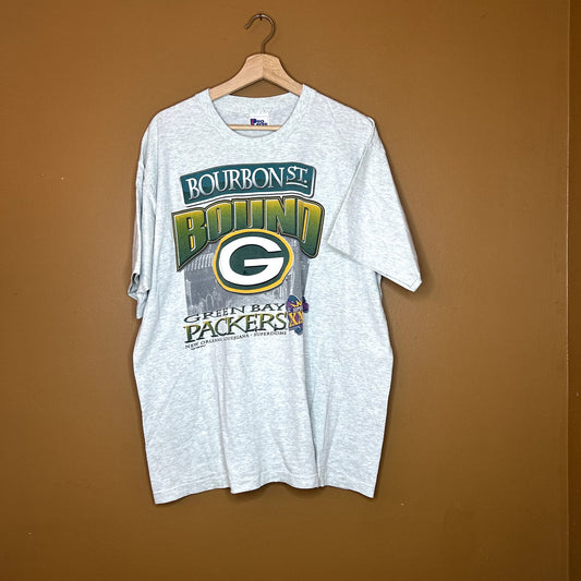 Vintage 1997 Packers Super Bowl New Orleans T-Shirt