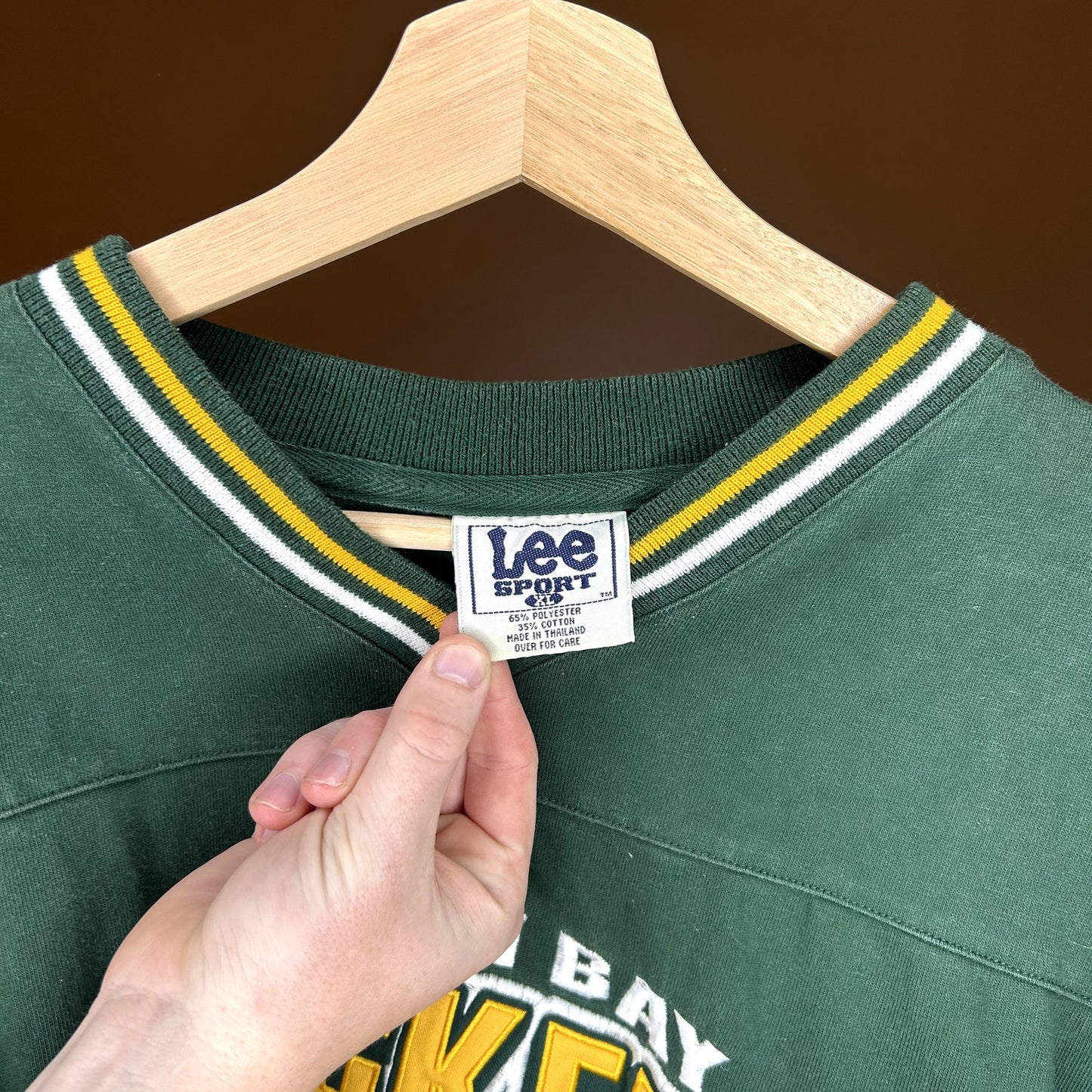Vintage 90s Lee Packers Crewneck