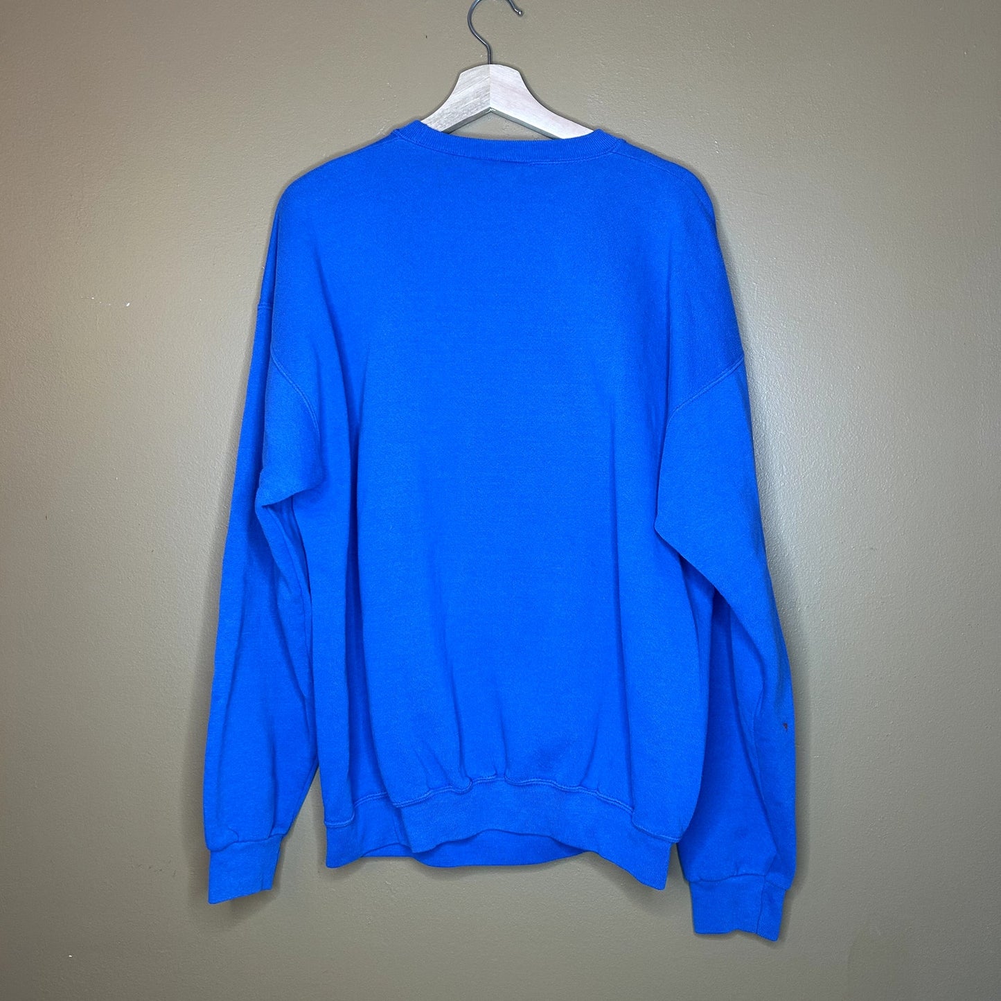 Vintage 90s Football Helmet Crewneck Janesville Craig