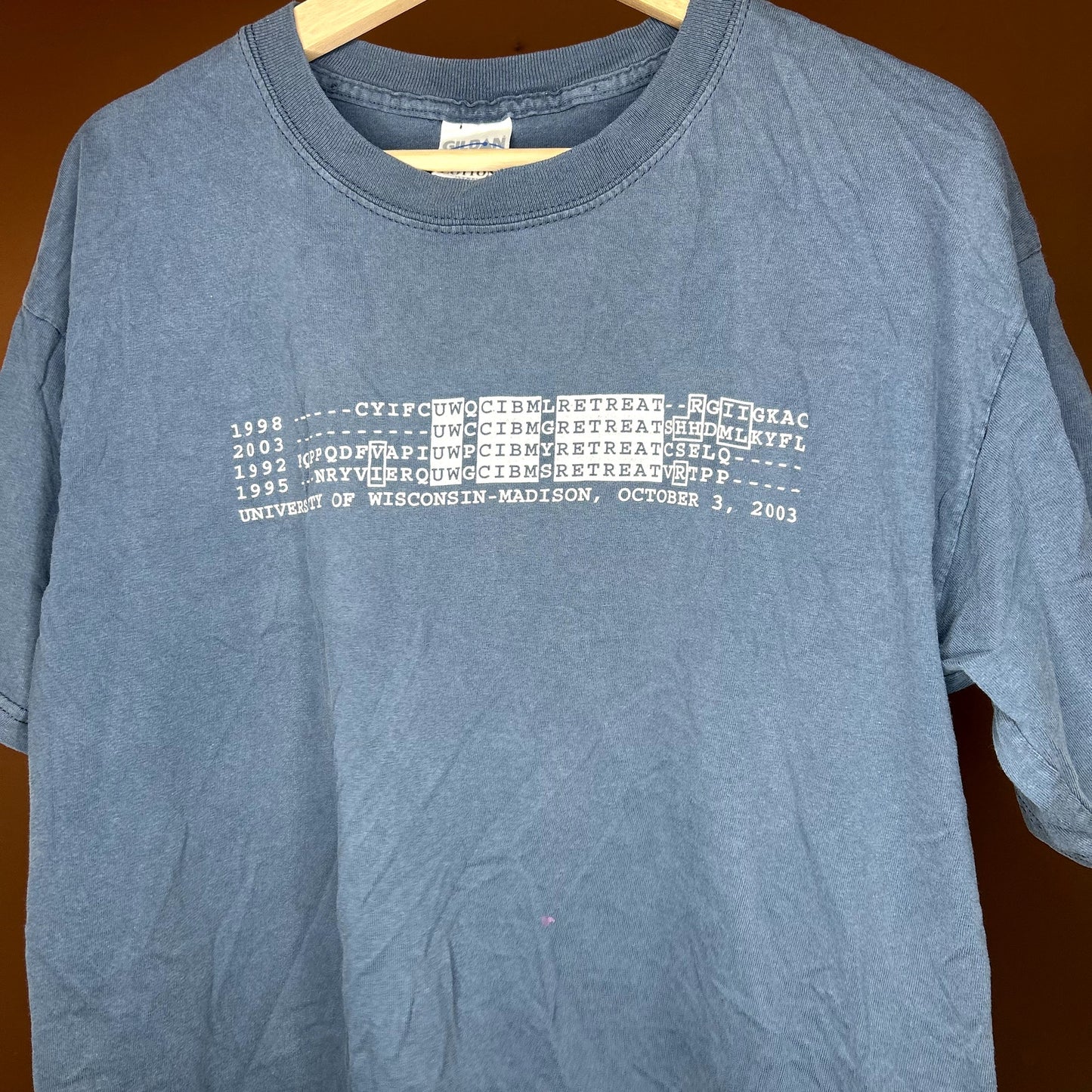 Y2K UW Madison Wisconsin T-Shirt Large