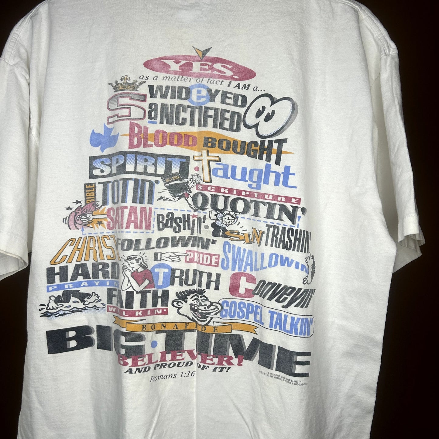 Vintage 90s Religious T-Shirt XL