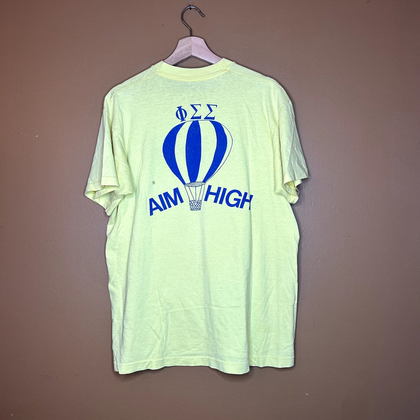 Vintage 1987 Fraternity Bid Night T-Shirt