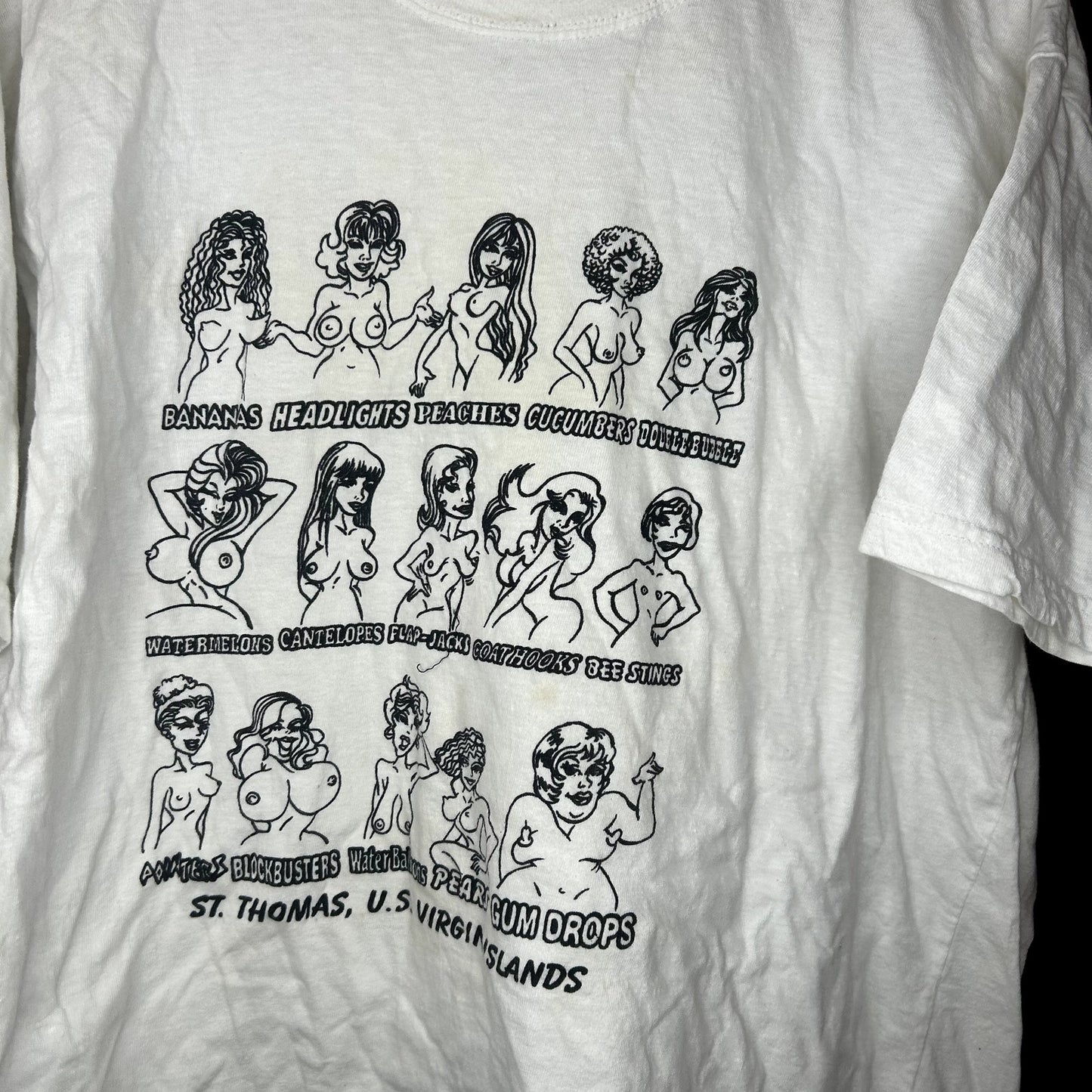 Vintage 90s Funny T*tties T-Shirt
