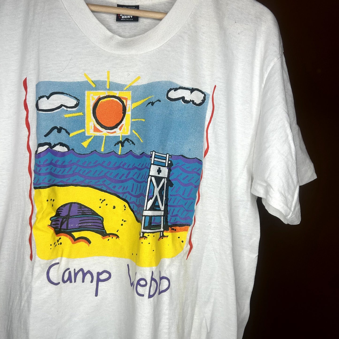 Vintage 90s Camp Webb T-Shirt