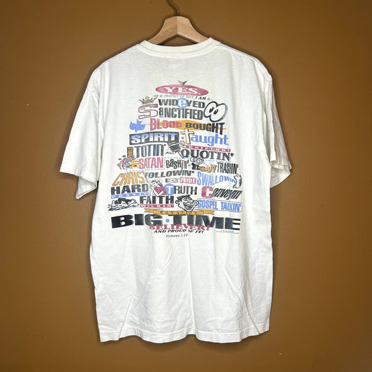 Vintage 90s Religious T-Shirt XL