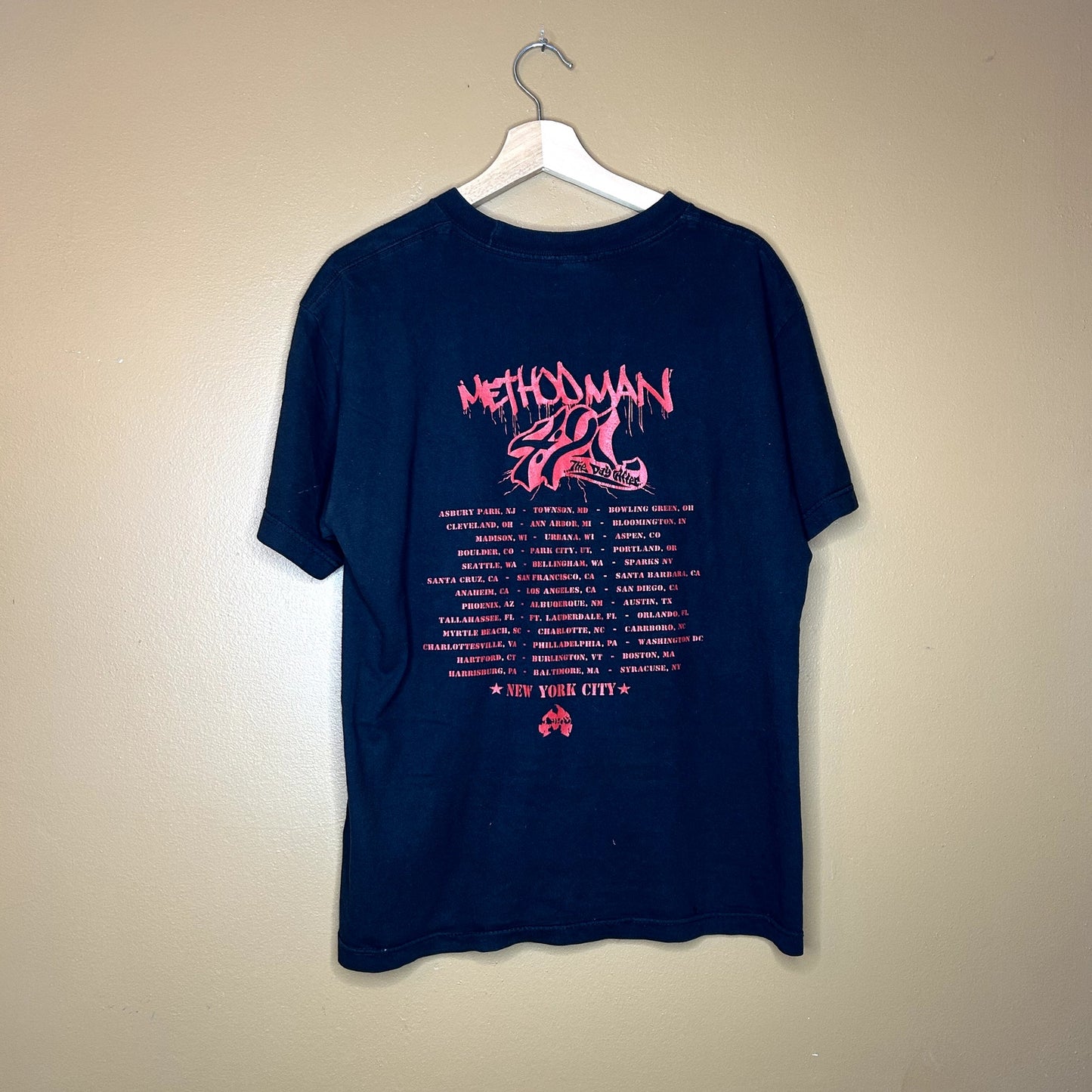 Y2K Wu Tang Concert The Day 421 Tour T-shirt