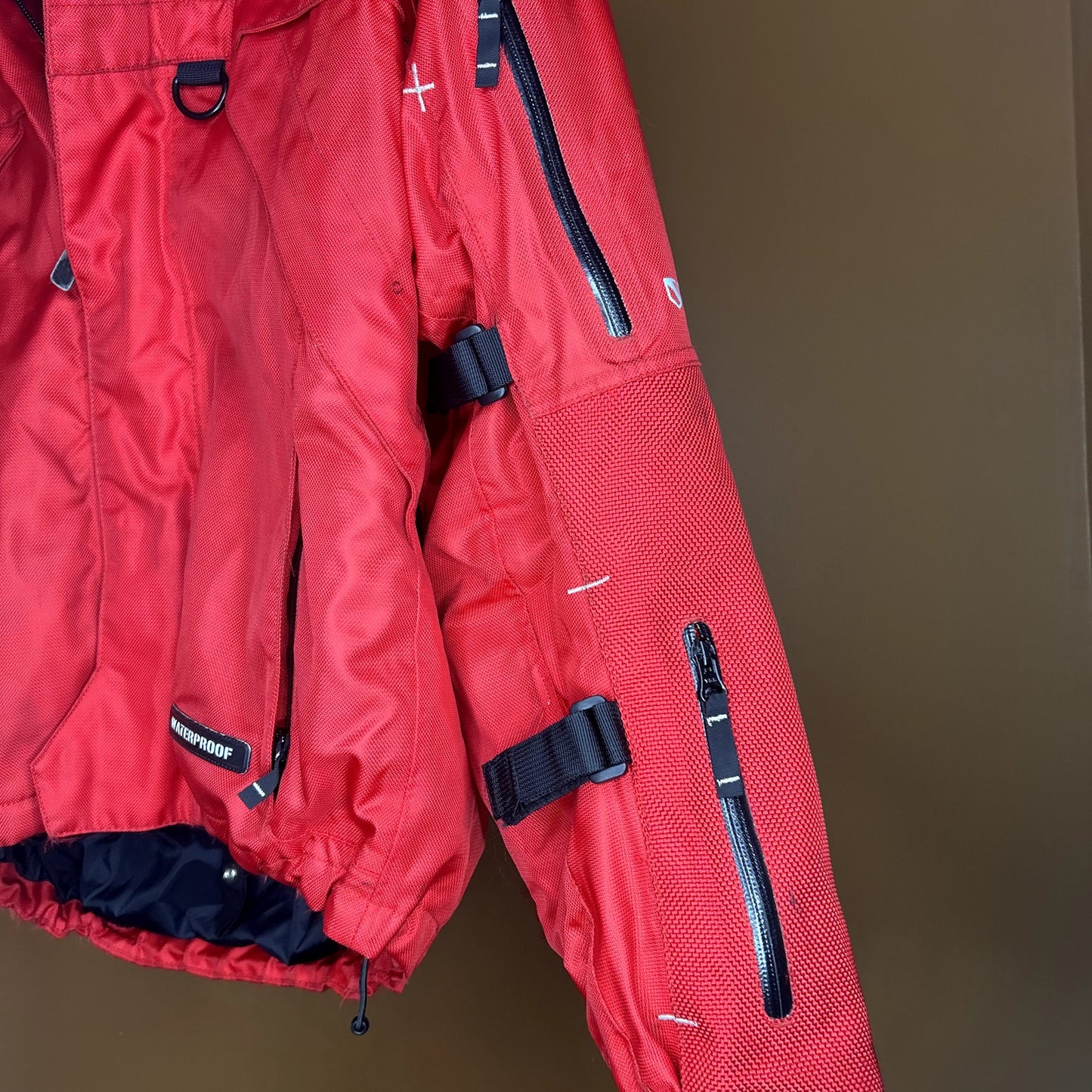 Icon Motorcycle Patrol jacket Red Medium