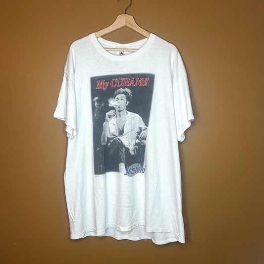 Vintage 90s Seinfeld Kramer "My Cubans" T-Shirt