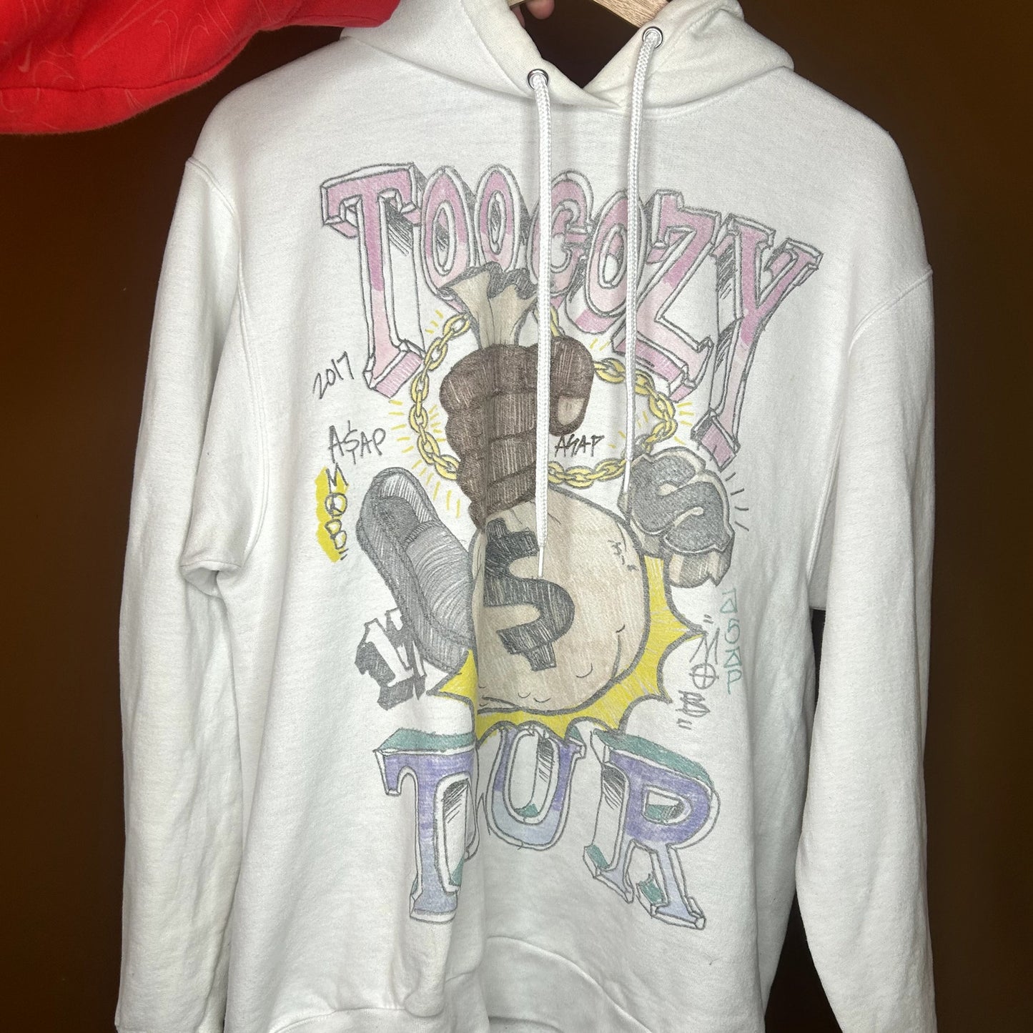 Rare Asap Mob Too Cozy Tour Hoodie RARE