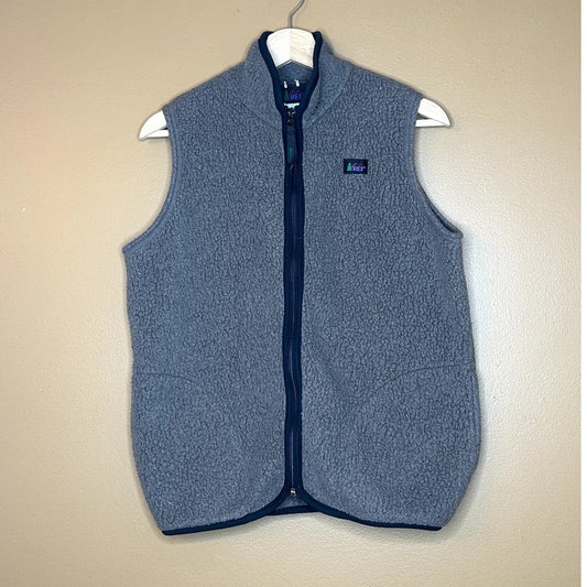 Vintage 90s REI Gray Fleece Vest