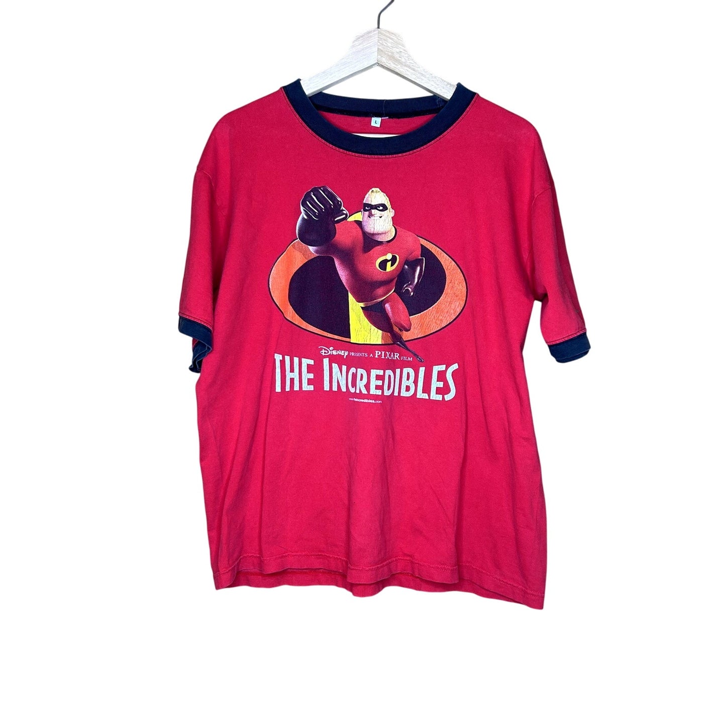 Y2K Disney The Incredibles Movie Promo T-Shirt