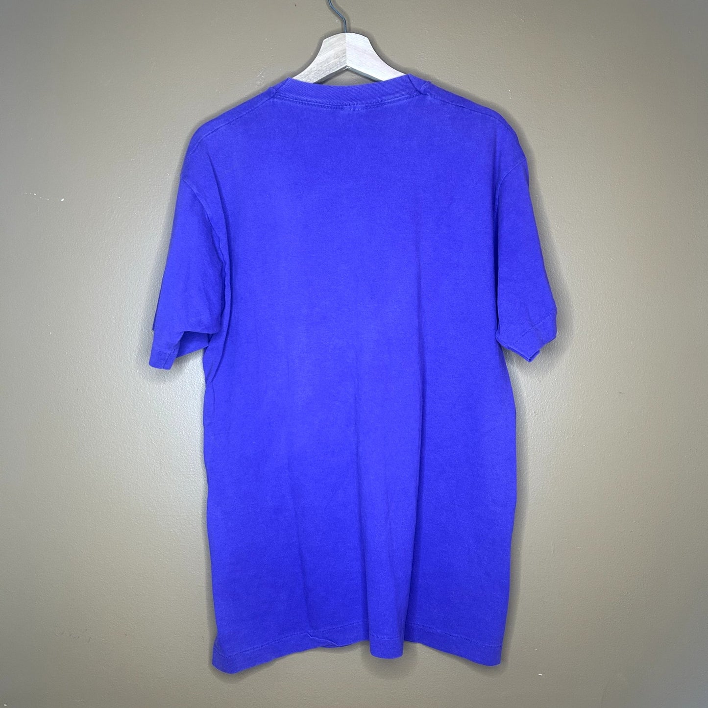Vintage 90s Blank Purple Fruit Of the Loom T-Shirt