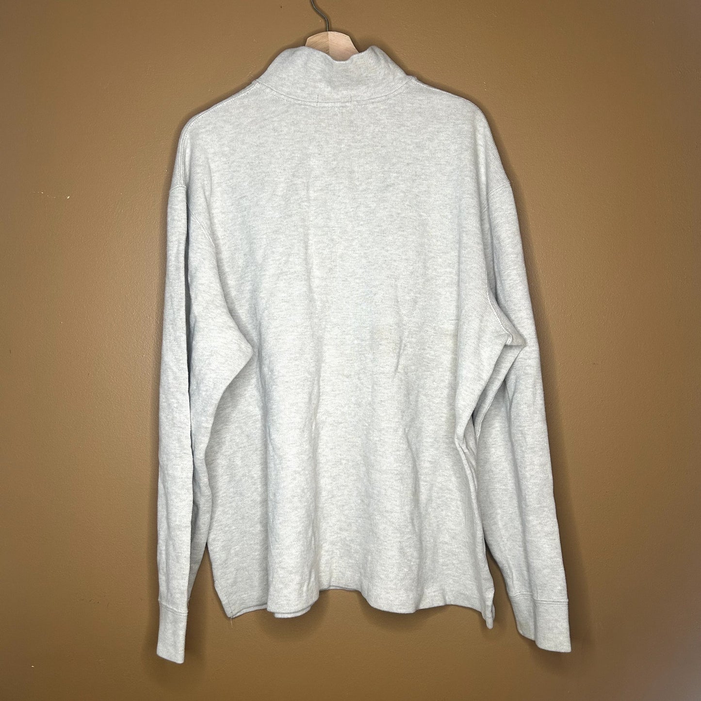 Modern Polo Quarter Zip Sweater XL