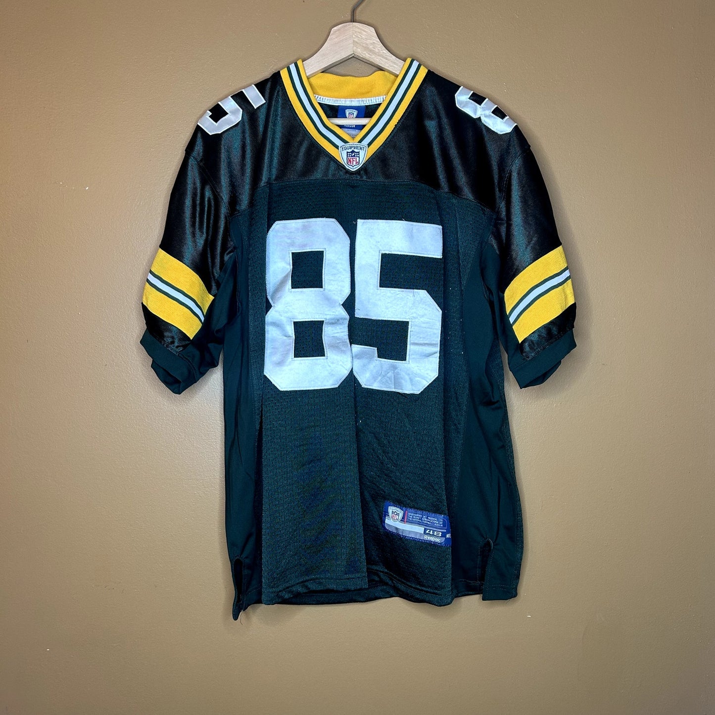 Y2K Green Bay Packers Greg Jennings Reebok Jersey