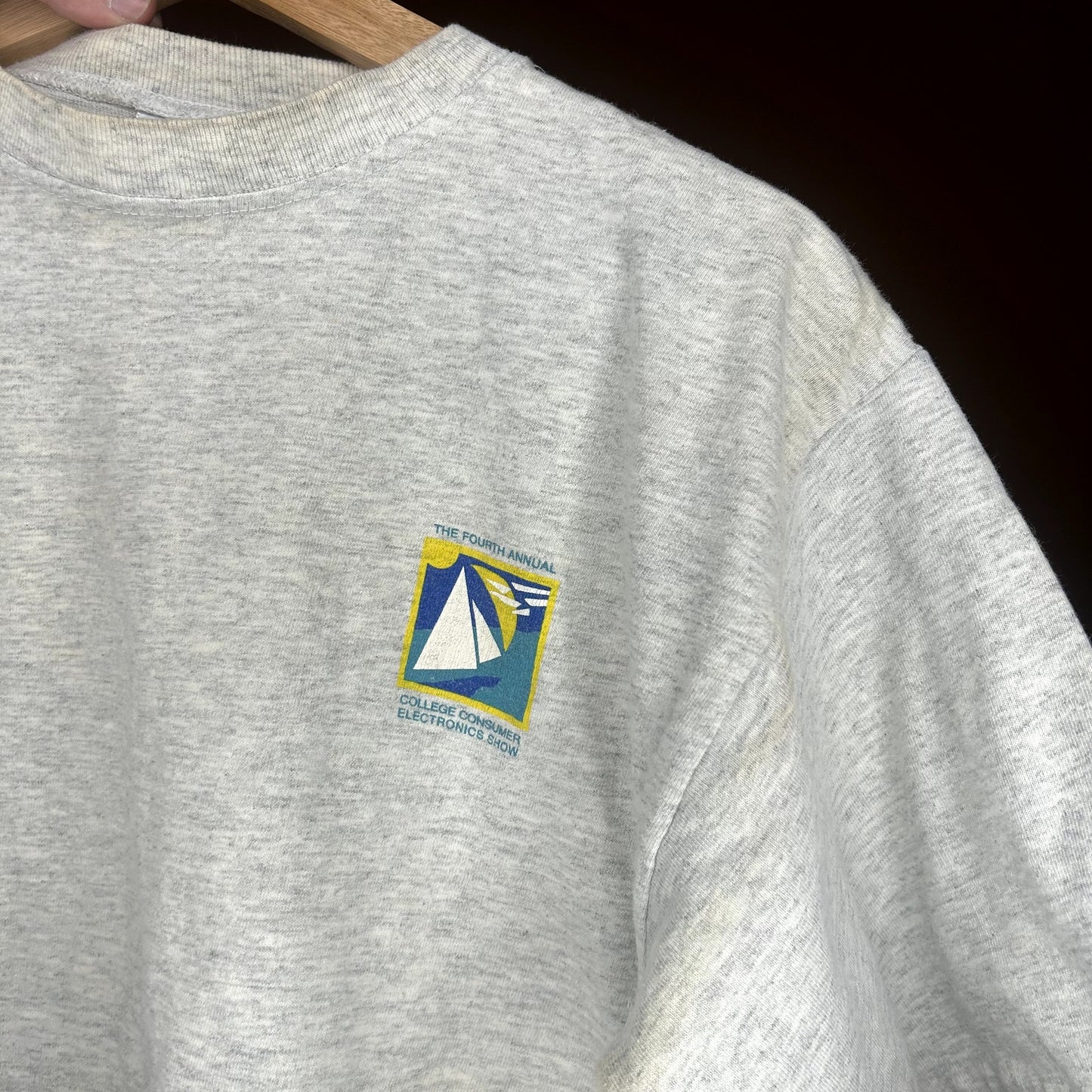 Vintage 90s College Consumer Electronic Show T-Shirt