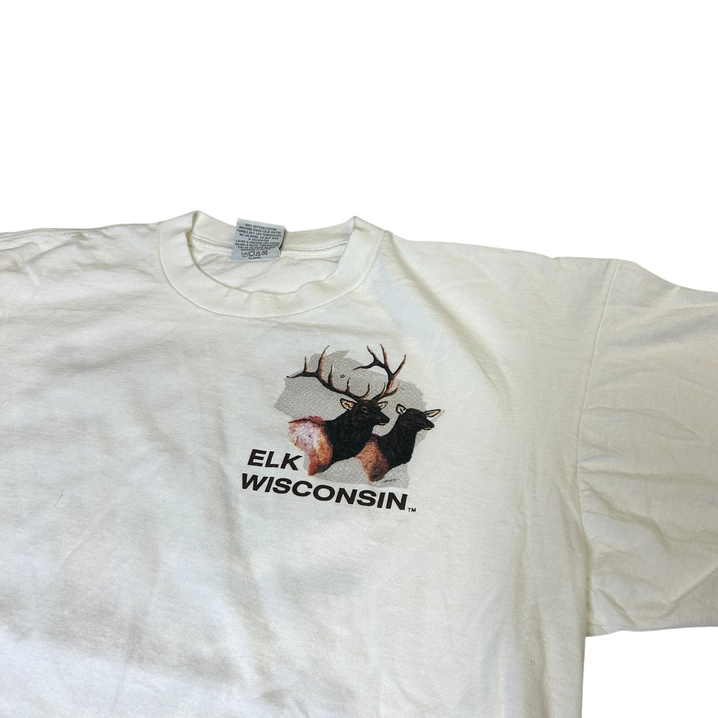 Vintage 90s Elk Wisconsin T-Shirt