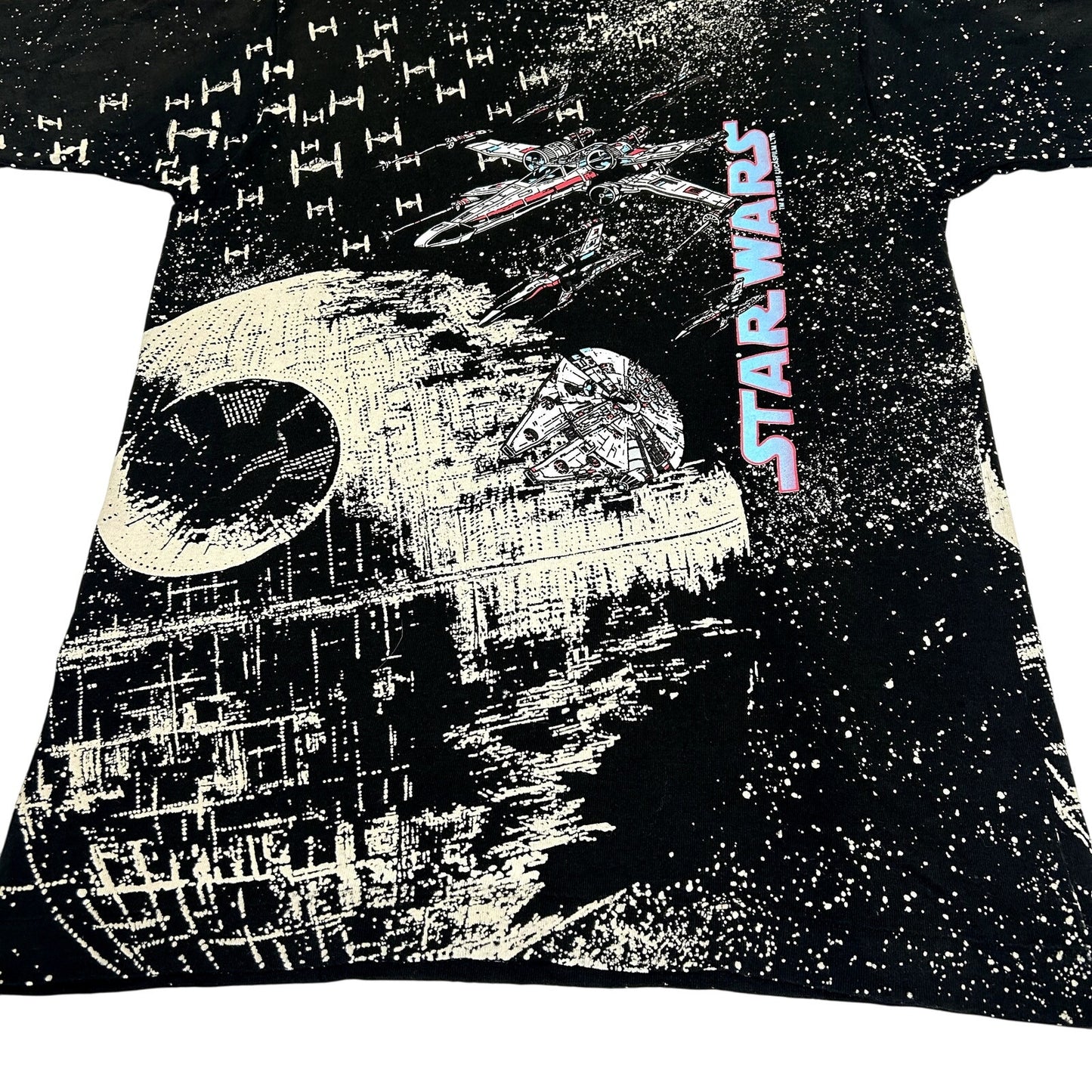 Vintage 1991 Star Wars Death Star AOP T-shirt