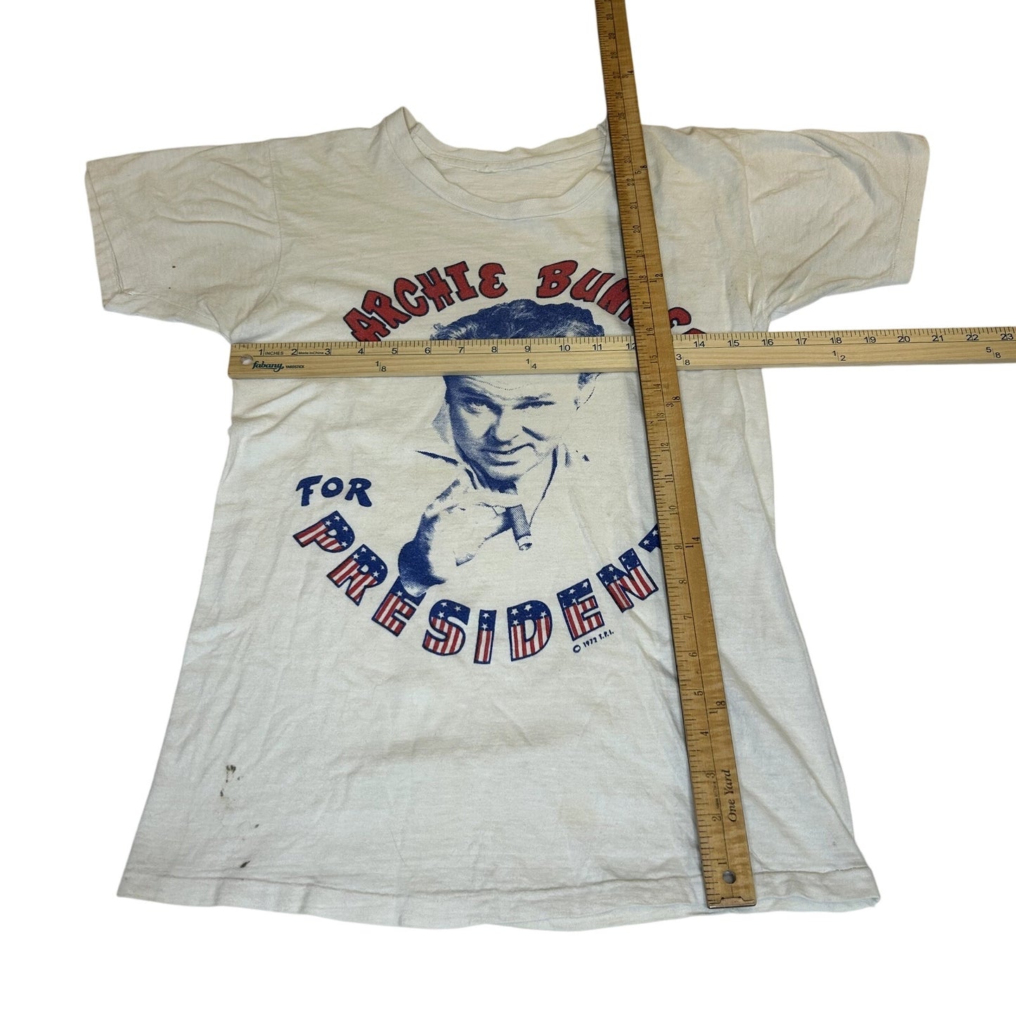 Vintage 1972 Archie Bunker For President T-Shirt