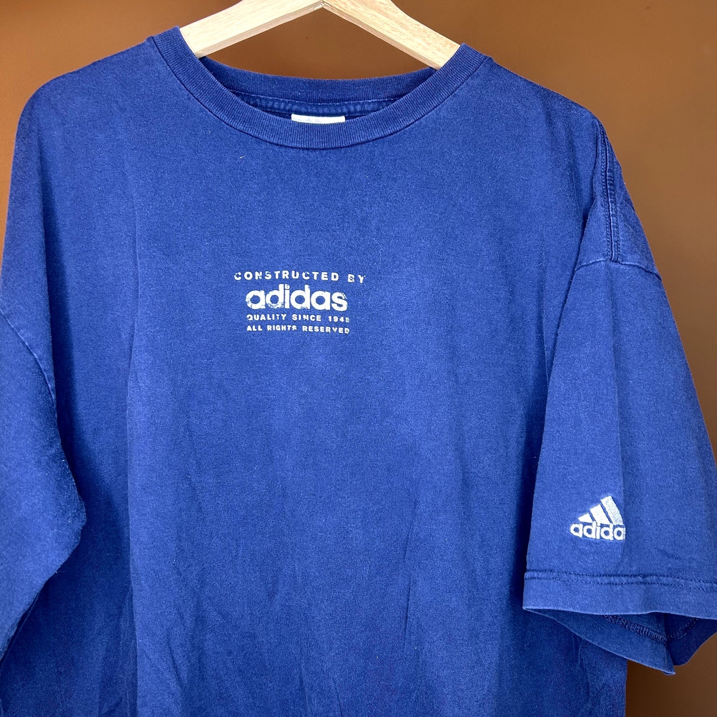 Vintage 90s Adidas Navy T-Shirt