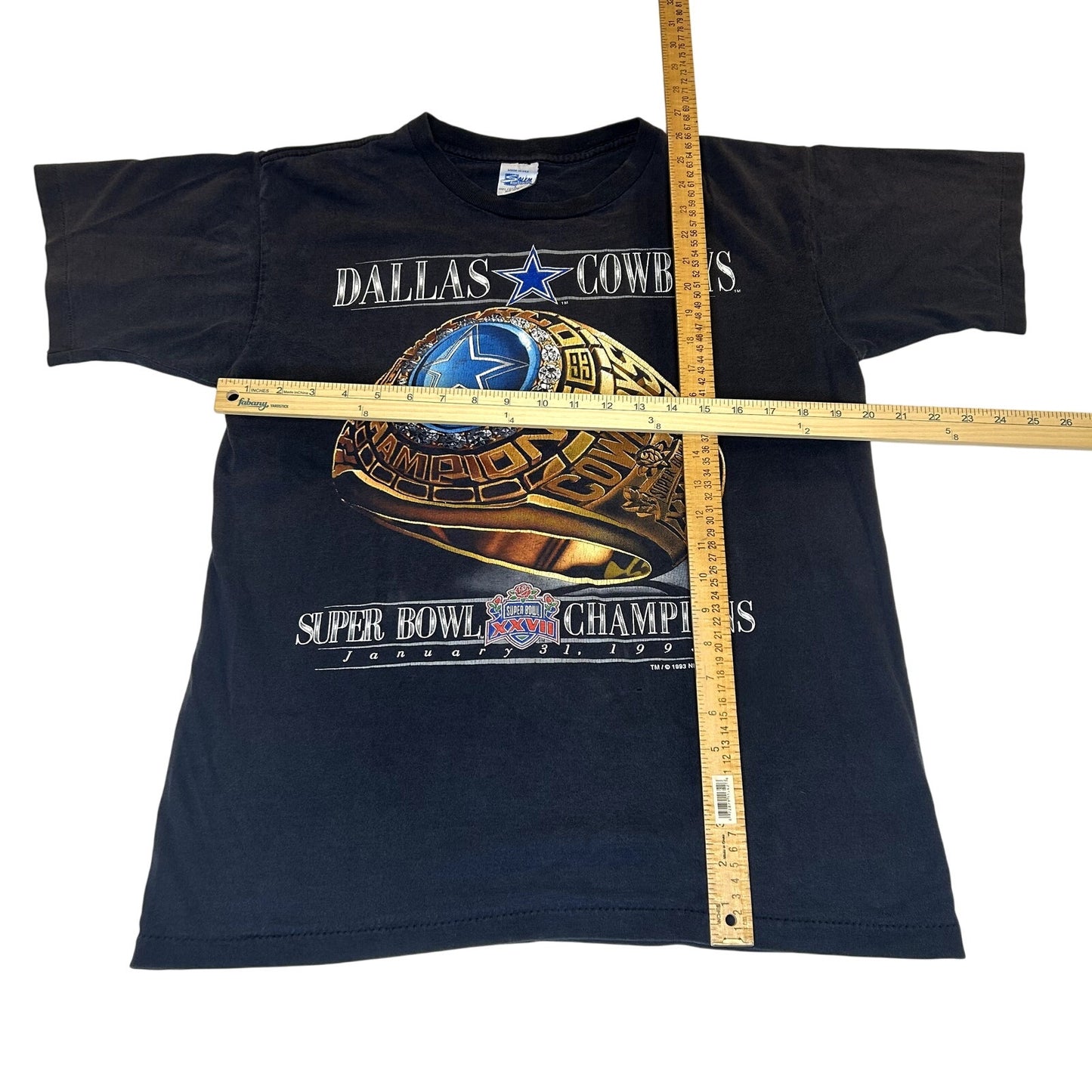 Vintage 1993 Dallas Cowboys Super Bowl Ring T-Shirt
