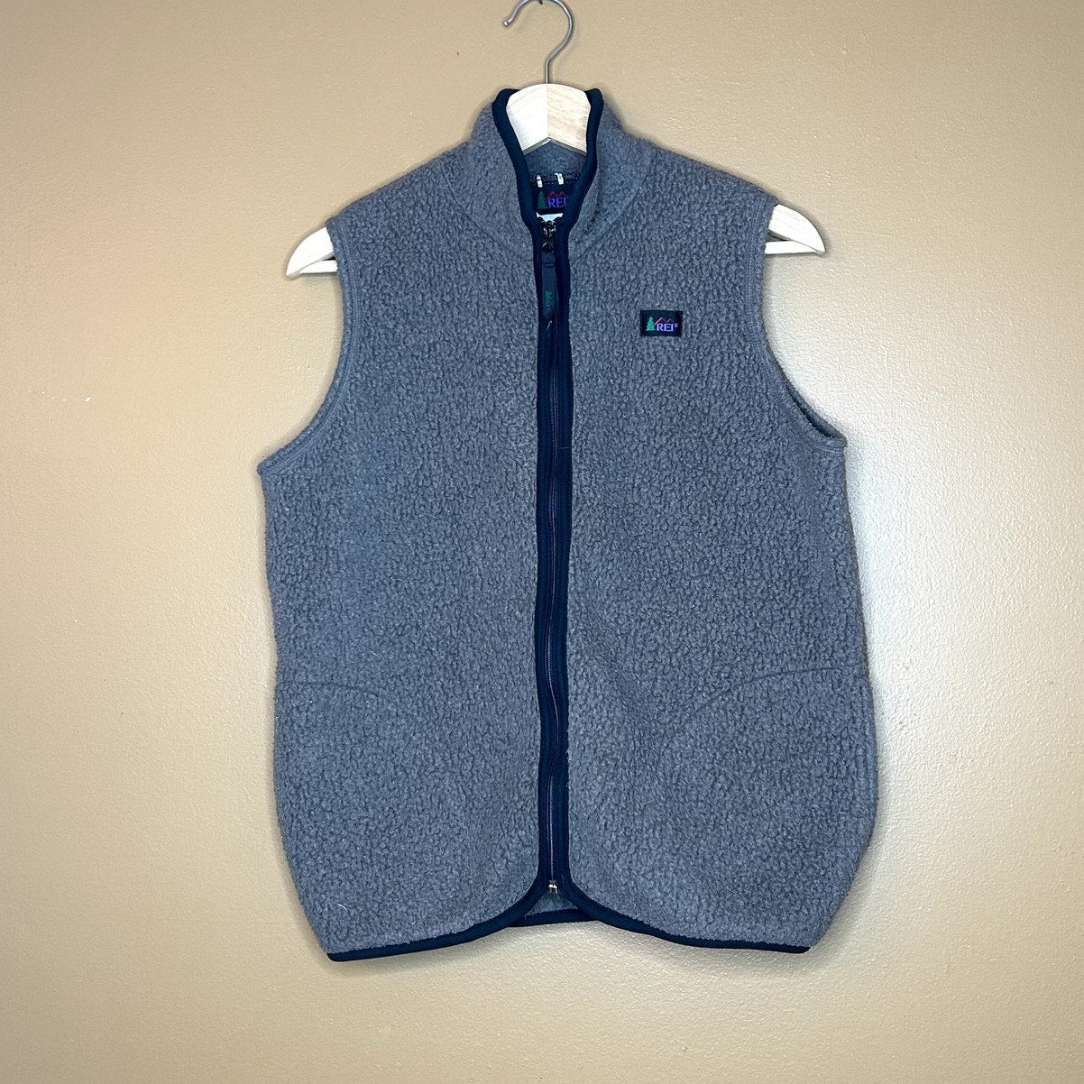 Vintage 90s REI Gray Fleece Vest
