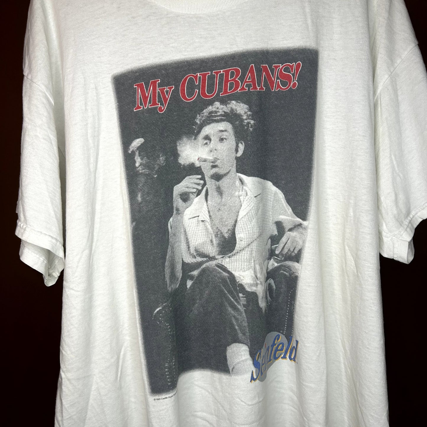Vintage 90s Seinfeld Kramer "My Cubans" T-Shirt