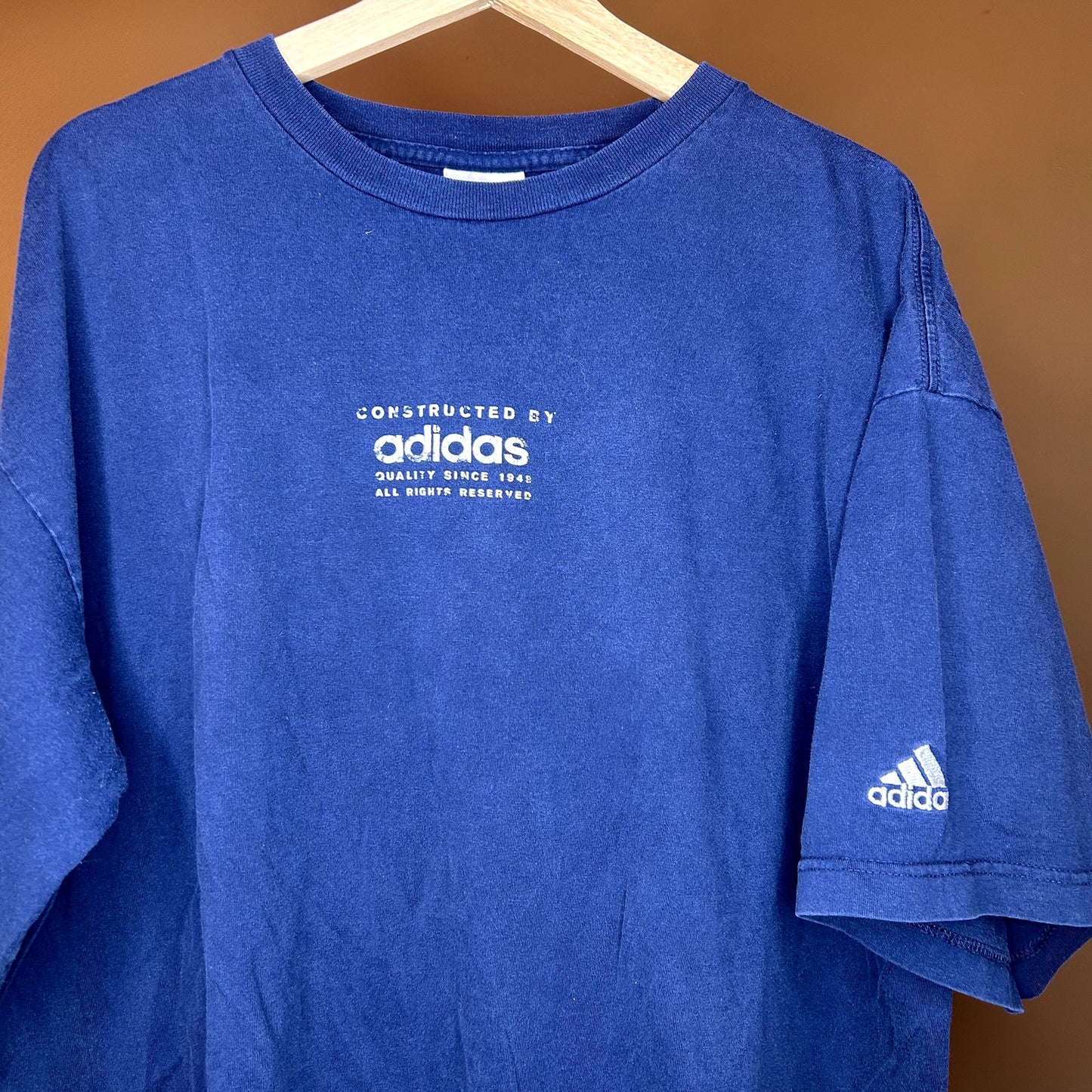Vintage 90s Adidas Navy T-Shirt